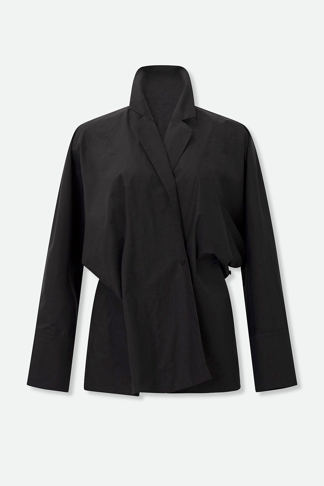 TEO SHIRT JACKET IN ITALIAN FINE STRETCH COTTON - Jarbo