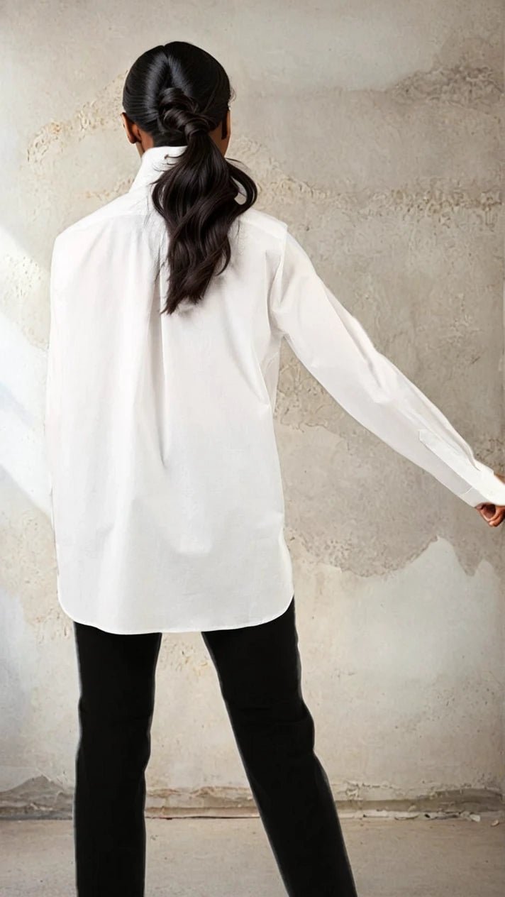 THE CLASSIC SHIRT IN ITALIAN COTTON STRETCH - Jarbo