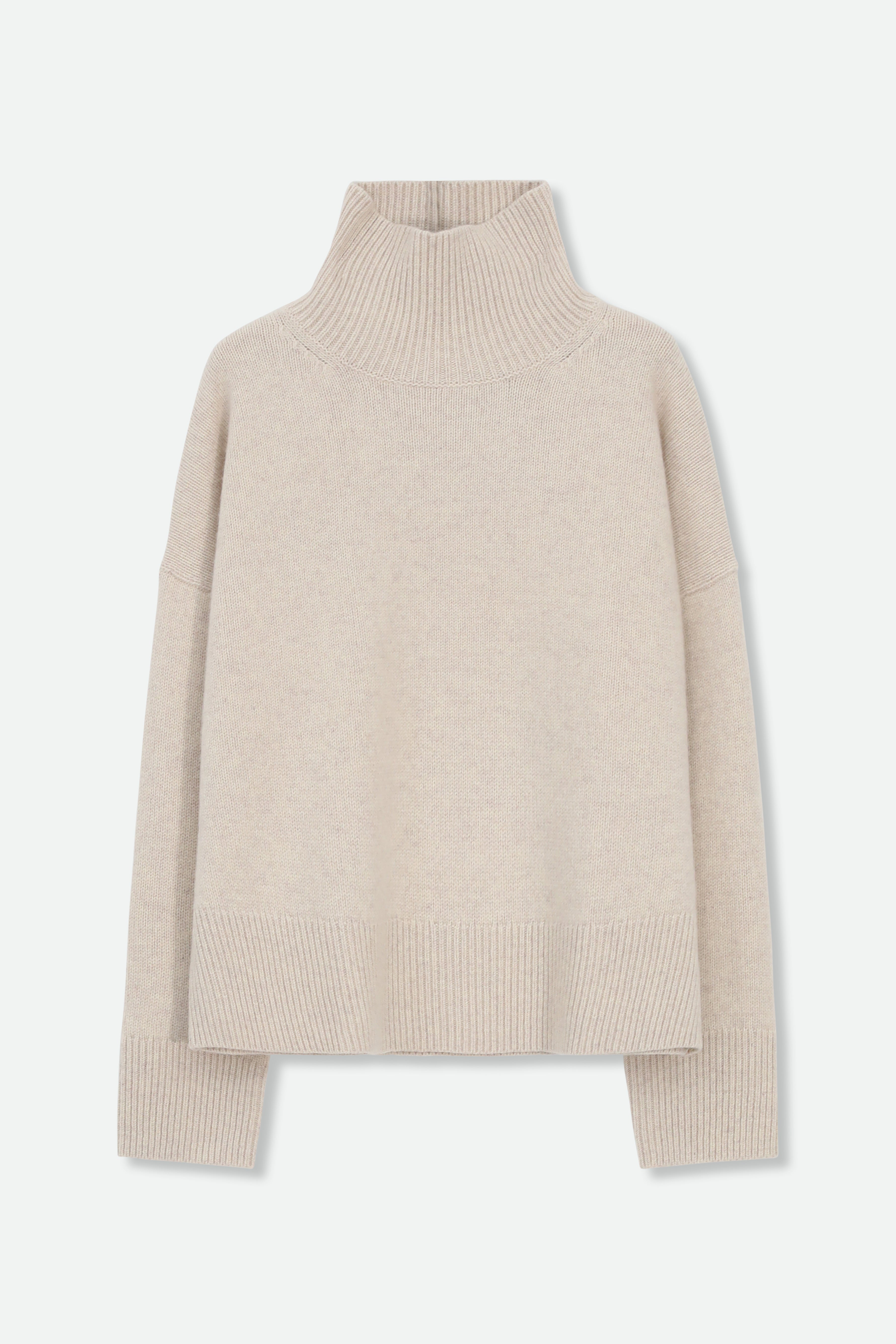 THEIA TURTLENECK IN CASHMERE YAK & MERINO - Jarbo