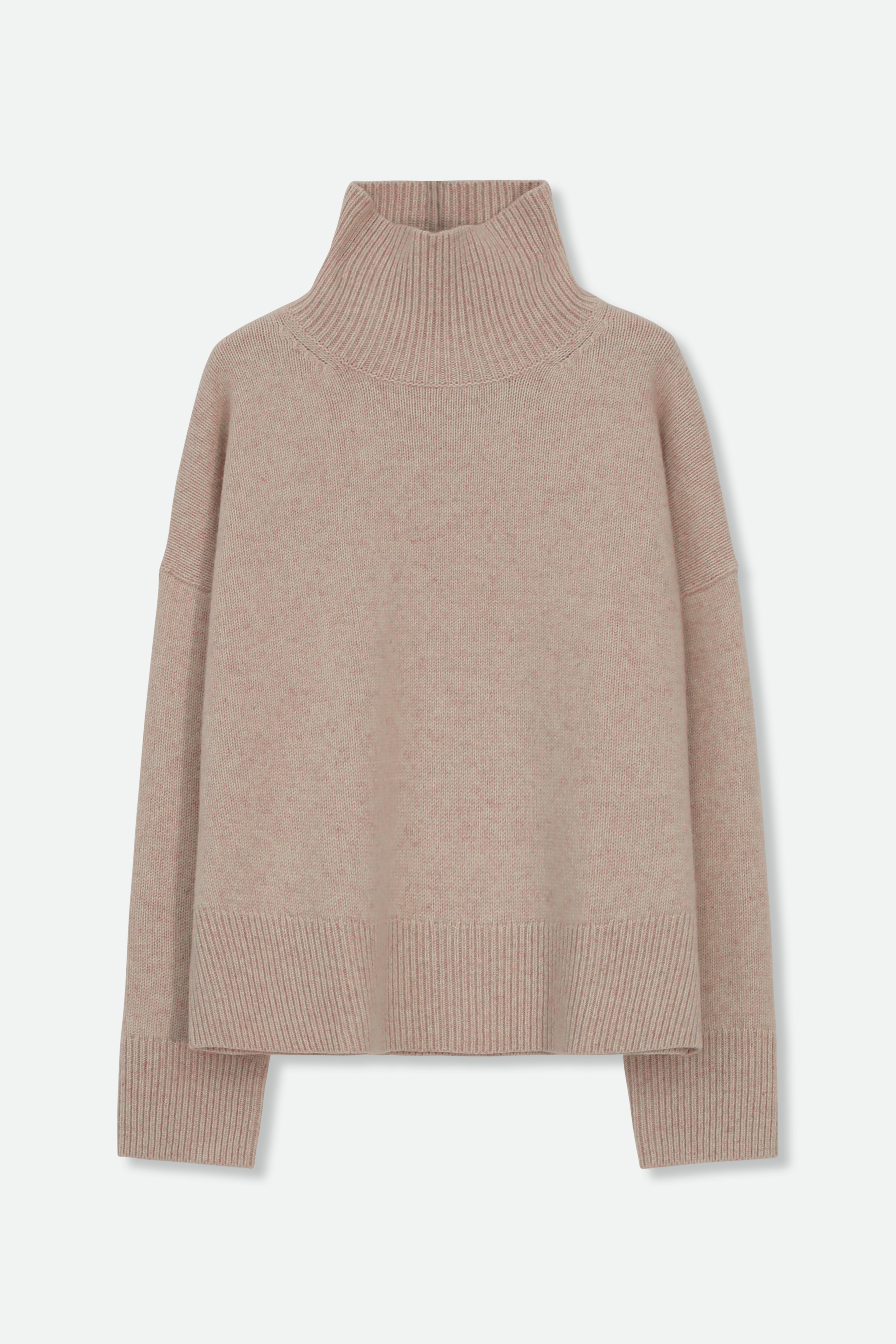 THEIA TURTLENECK IN CASHMERE YAK & MERINO - Jarbo