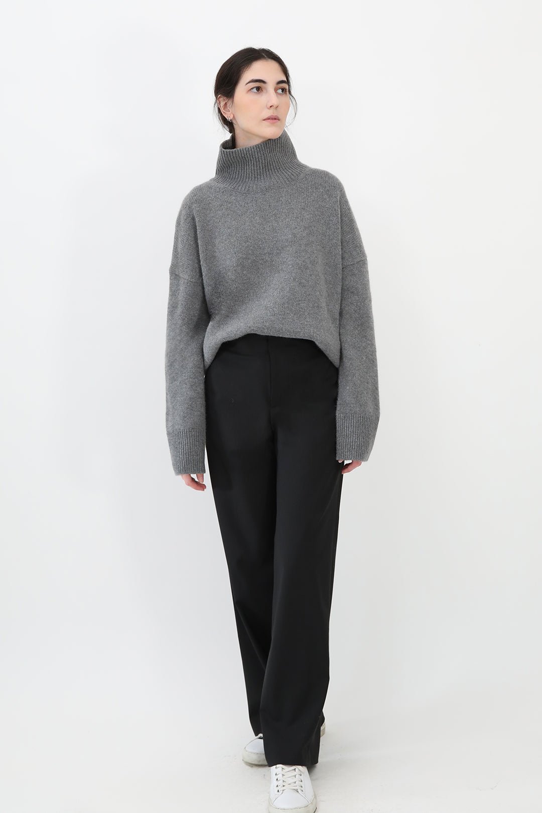 THEIA TURTLENECK IN CASHMERE YAK & MERINO - Jarbo