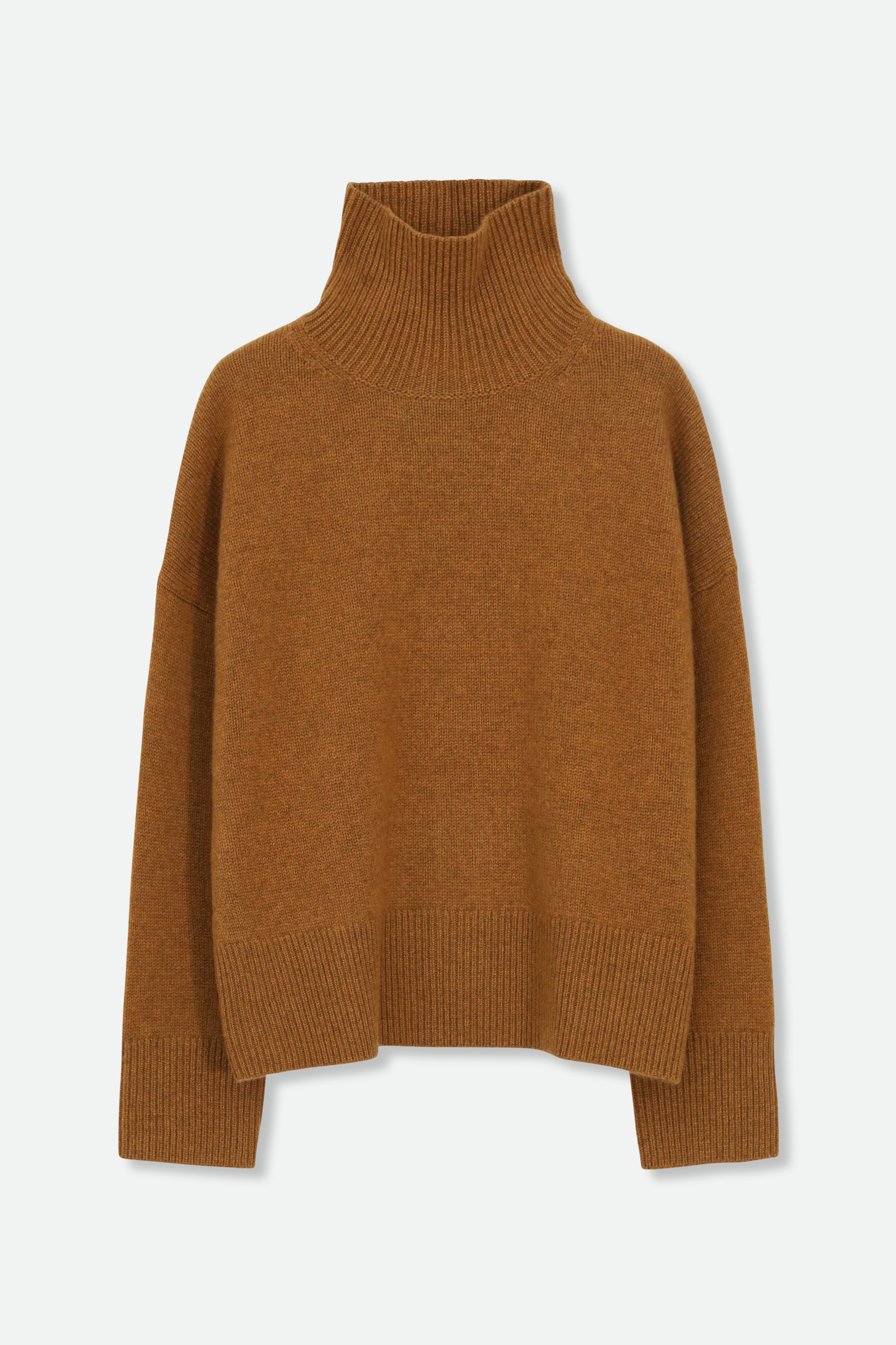 THEIA TURTLENECK IN CASHMERE YAK & MERINO - Jarbo