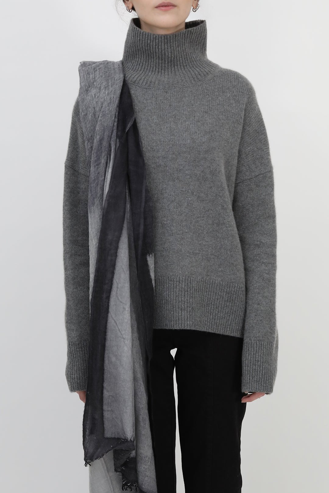 THEIA TURTLENECK IN CASHMERE YAK & MERINO - Jarbo