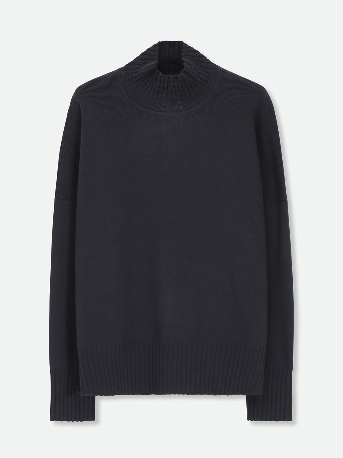 TOSCA TURTLENECK IN ITALIAN COTTON - Jarbo