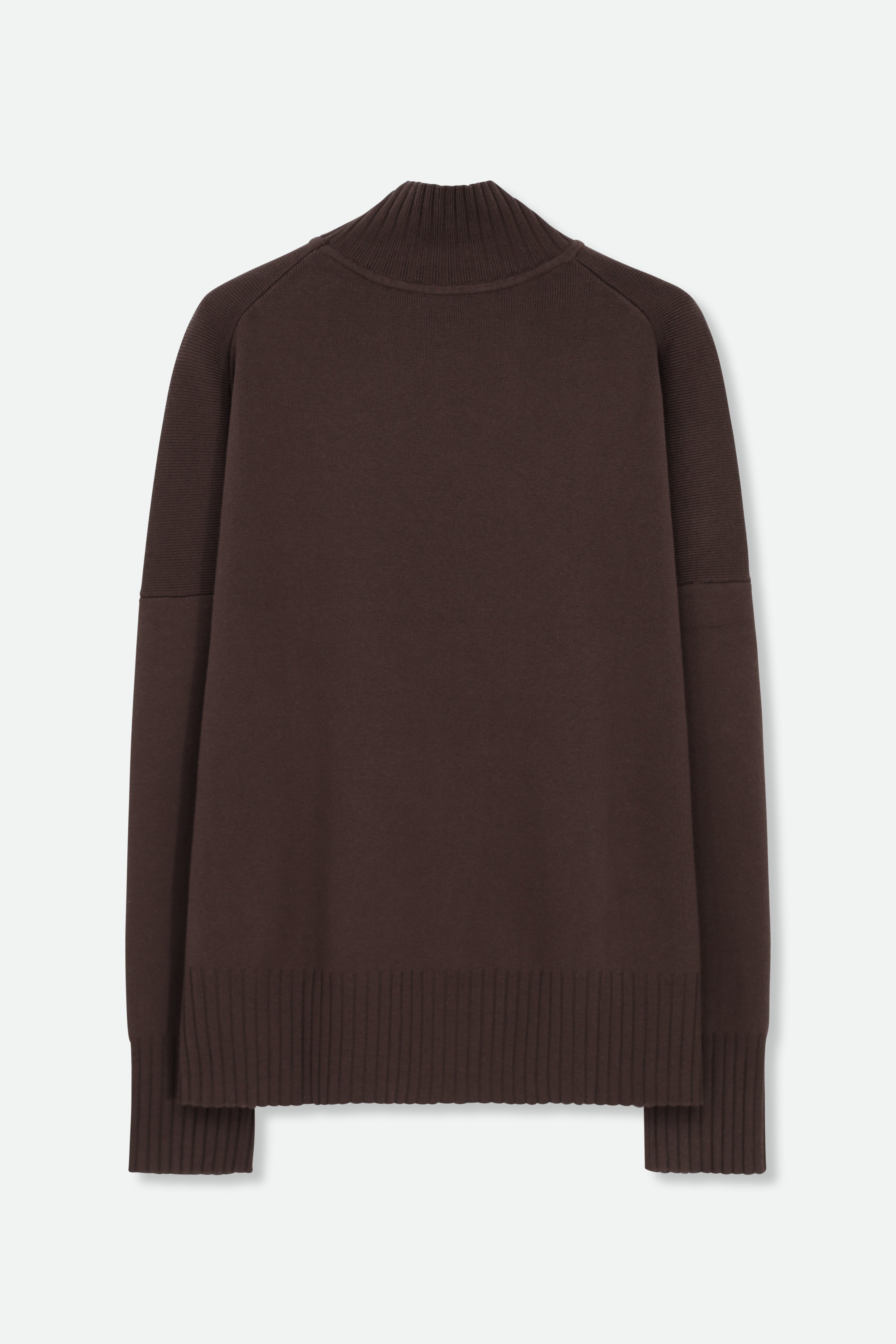 TOSCA TURTLENECK IN ITALIAN COTTON - Jarbo