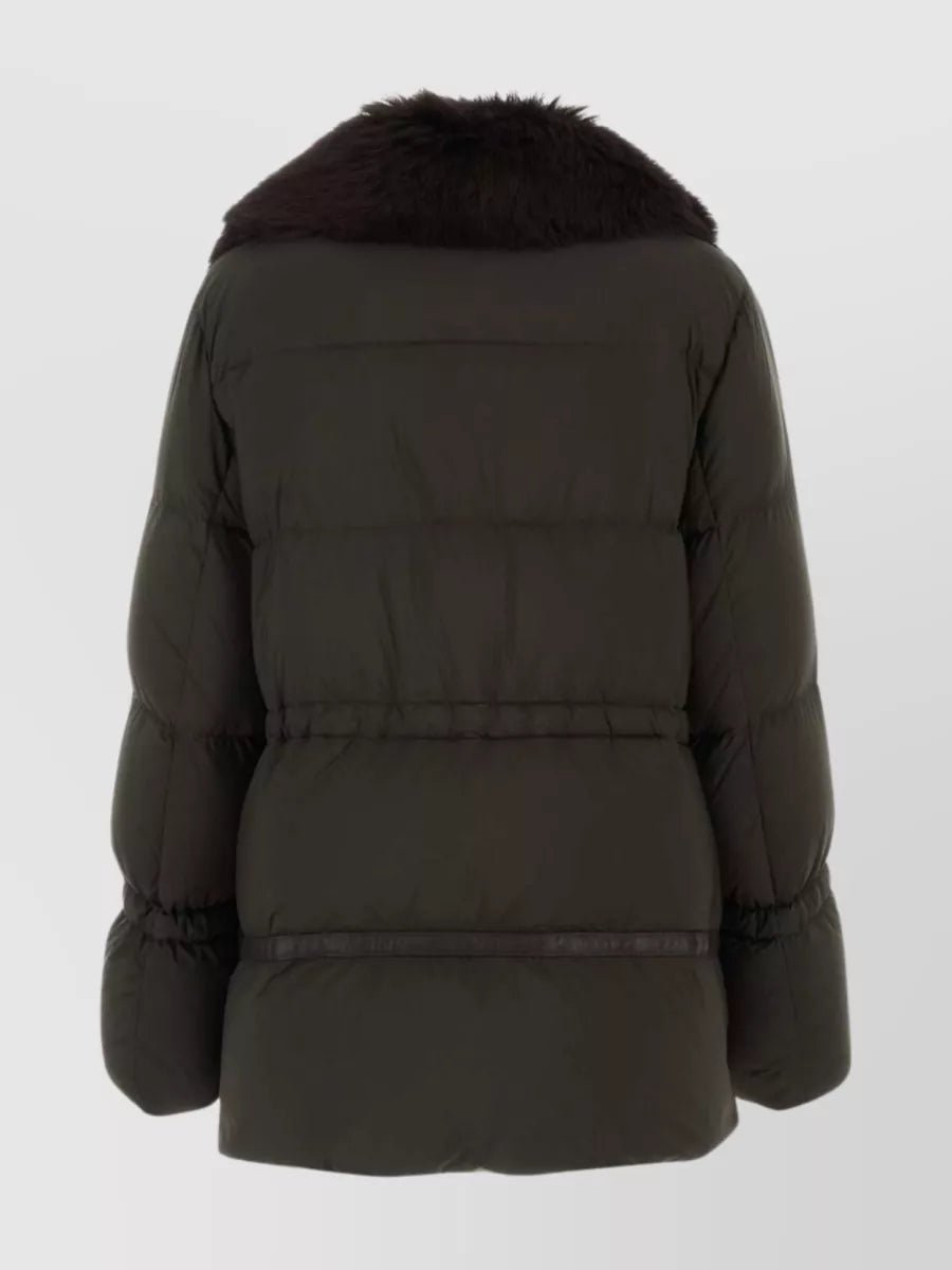 TOSCANA SHEARLING & GOOSE DOWN ITALIAN COAT - Jarbo