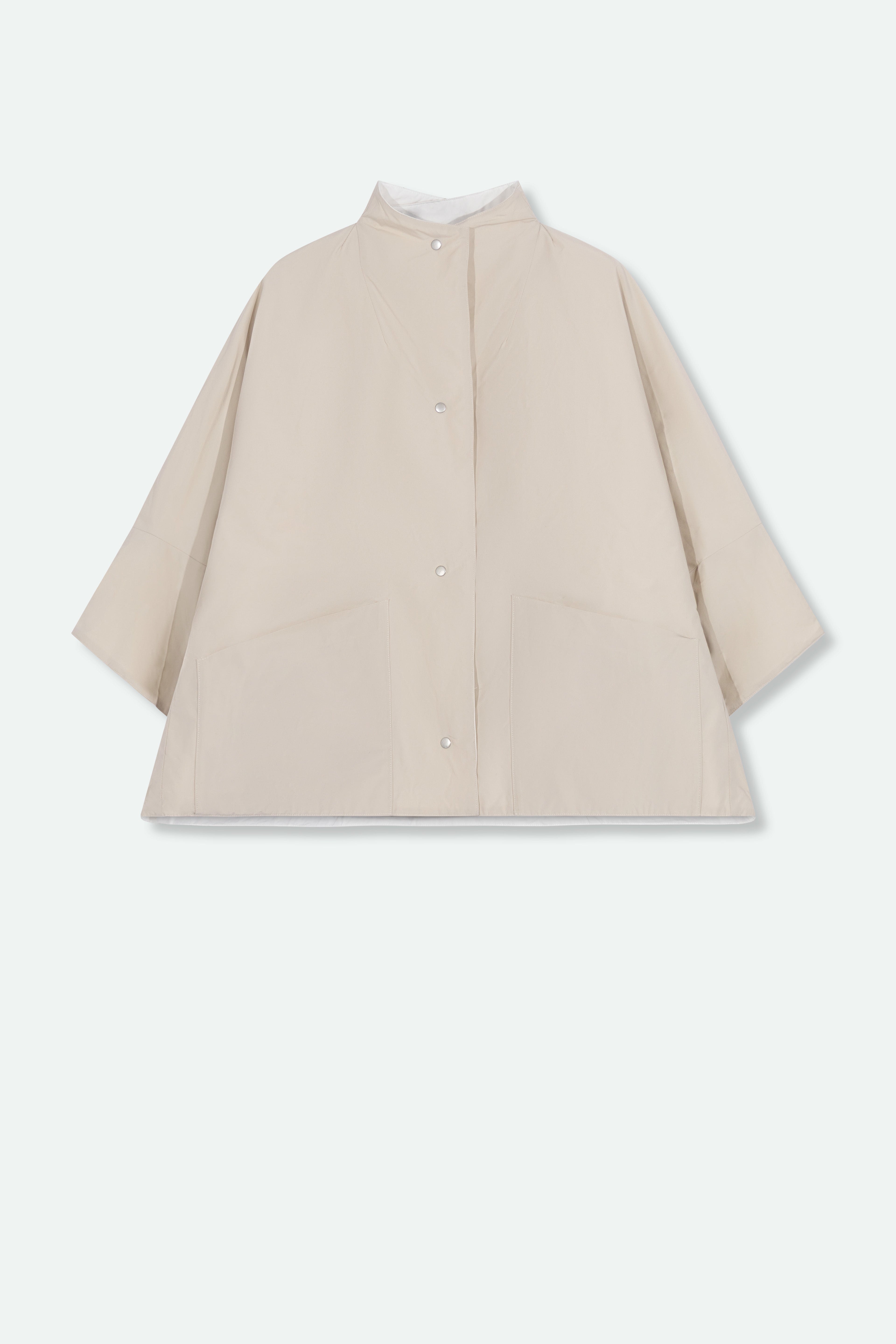 VALE JACKET IN REVERSIBLE TECHNO-SILK TAFFETA - Jarbo