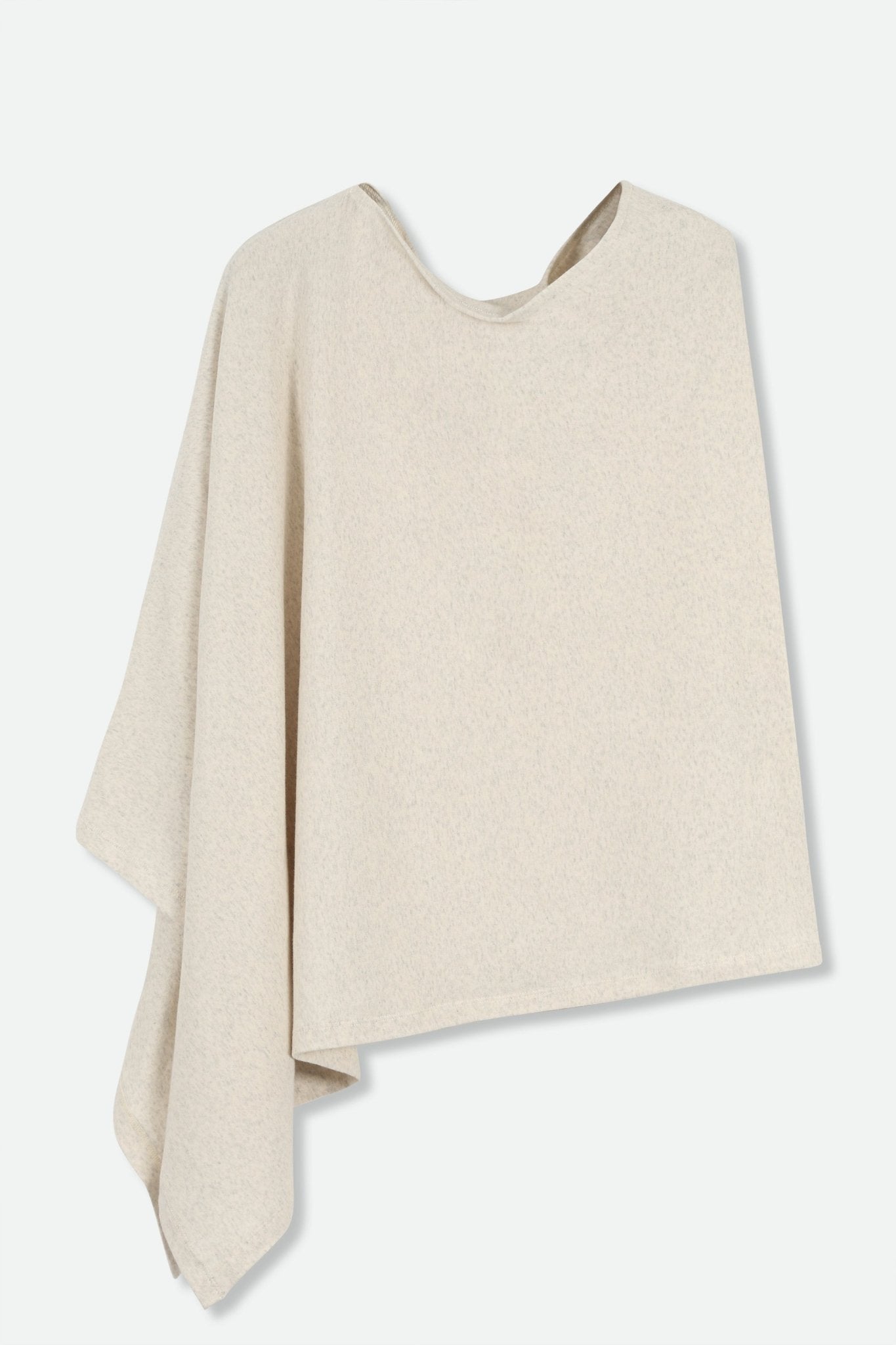 VARA WRAP IN HEATHERED PIMA COTTON STRETCH