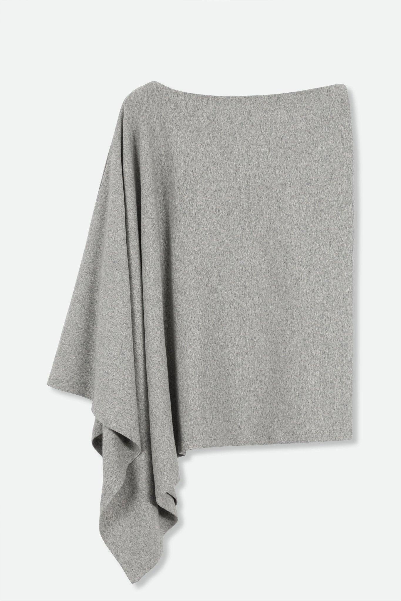 VARA WRAP IN HEATHERED PIMA COTTON STRETCH - Jarbo