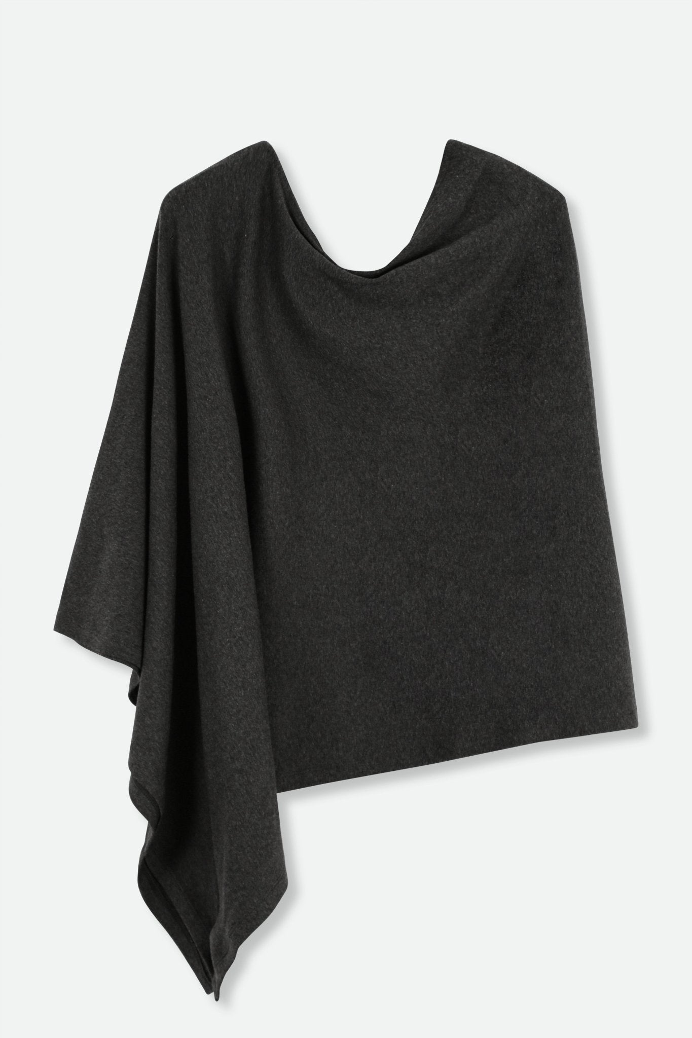 VARA WRAP IN HEATHERED PIMA COTTON STRETCH