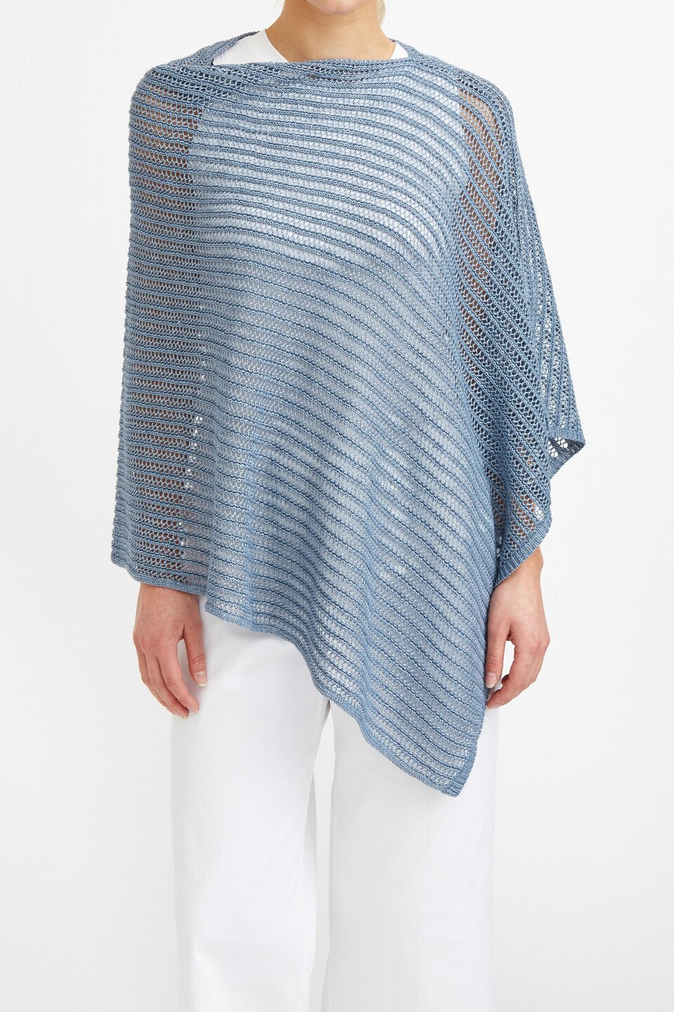VARA WRAP IN LINEN KNIT - Jarbo