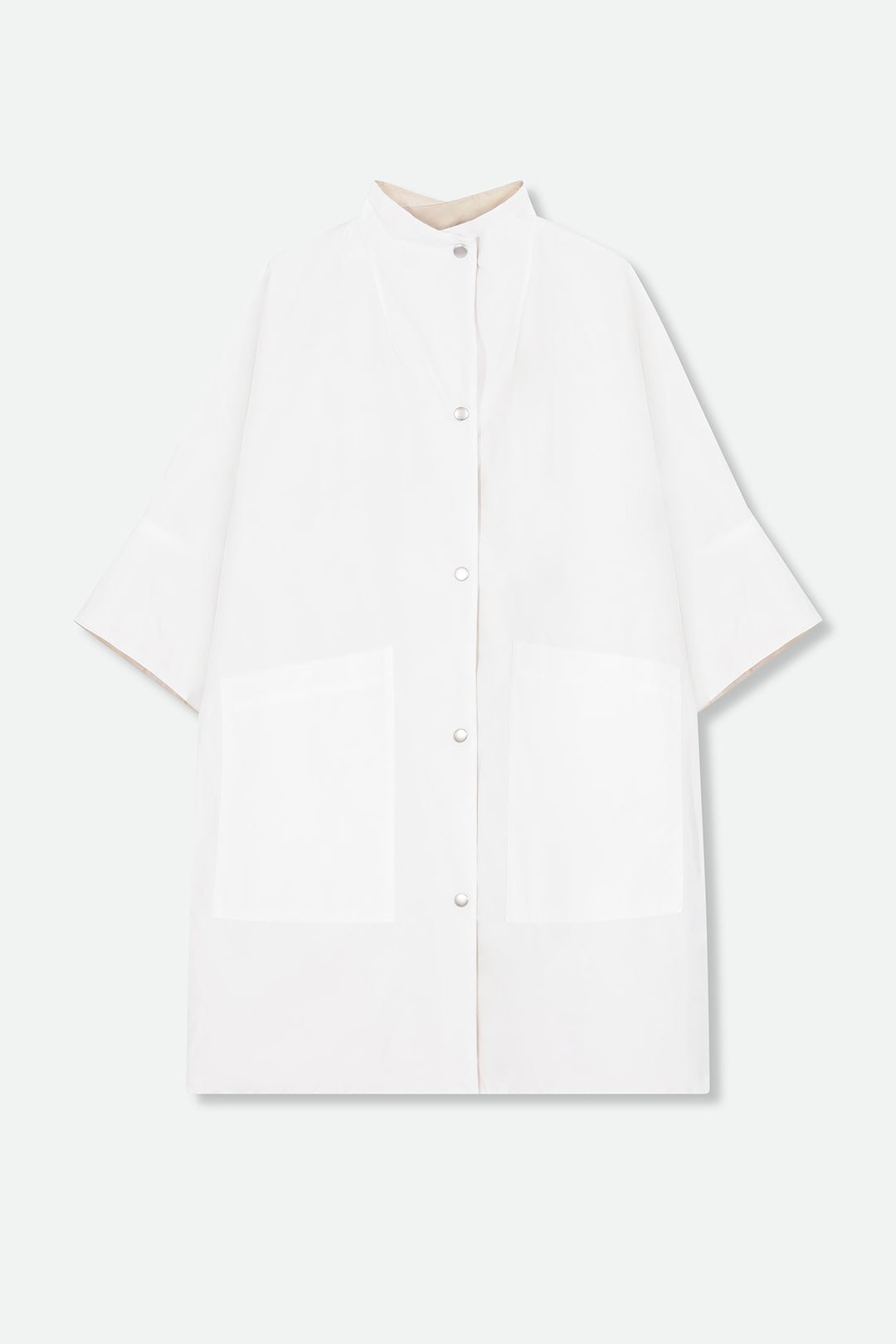 VAUGHN COAT IN REVERSIBLE TECHNO-SILK TAFFETA - Jarbo