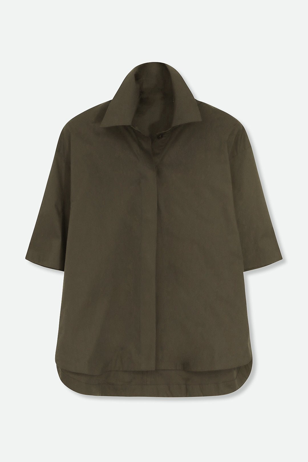 ZOEY CAMP SHIRT IN ITALIAN COTTON - Jarbo