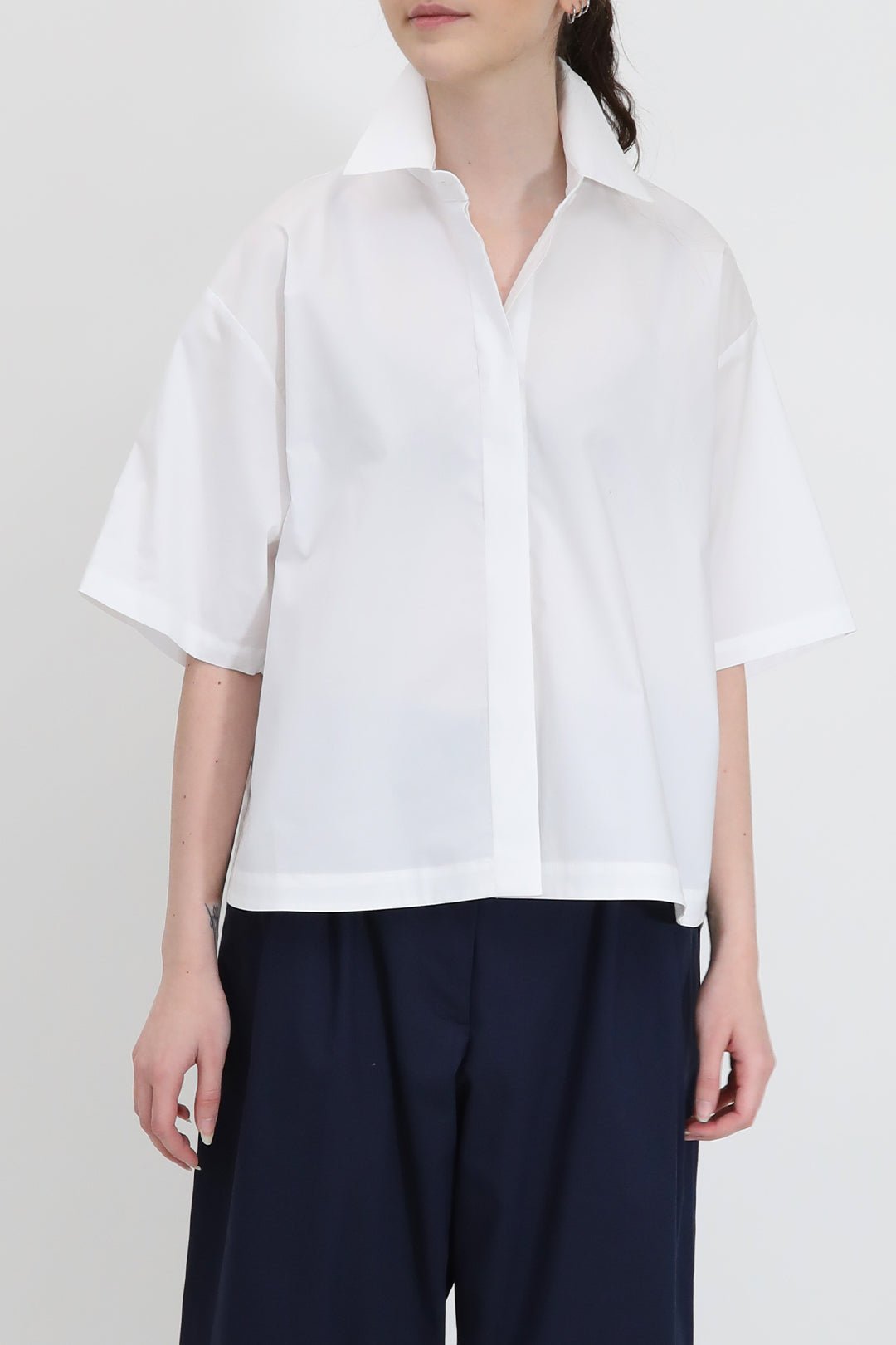 ZOEY CAMP SHIRT IN ITALIAN COTTON - Jarbo