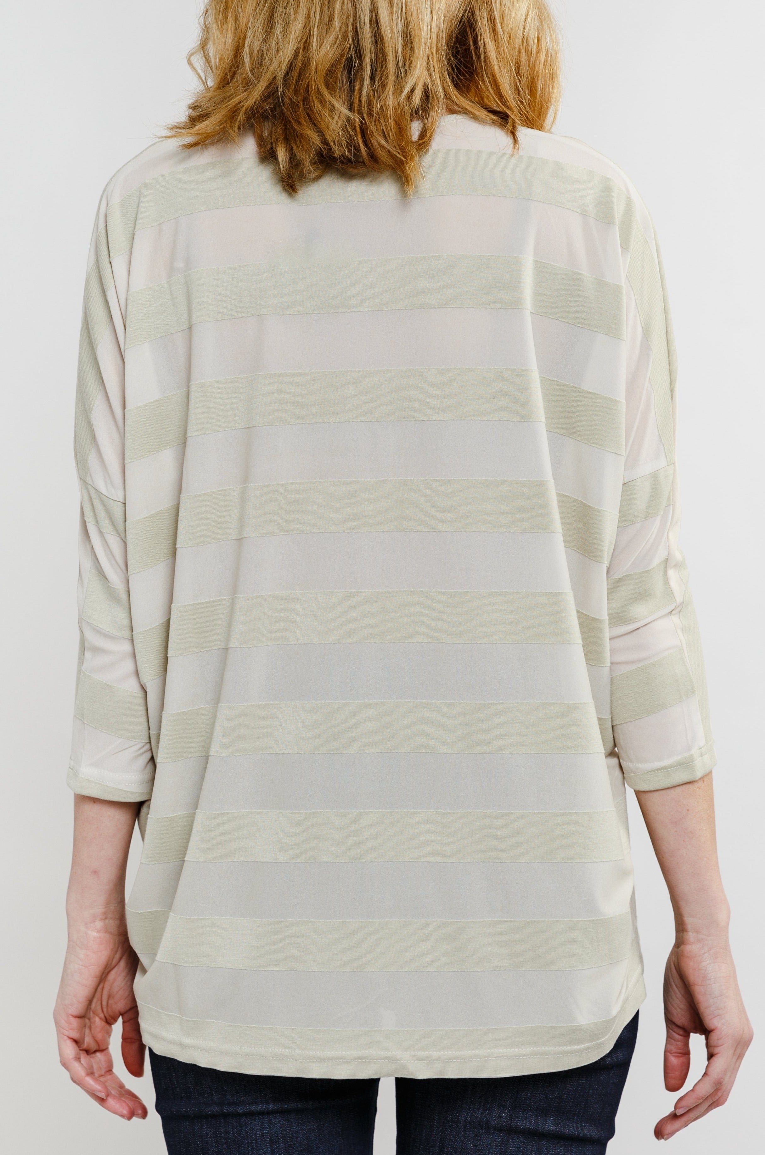 CLARA V NECK DOLMAN IN ITALIAN BLEND KNIT