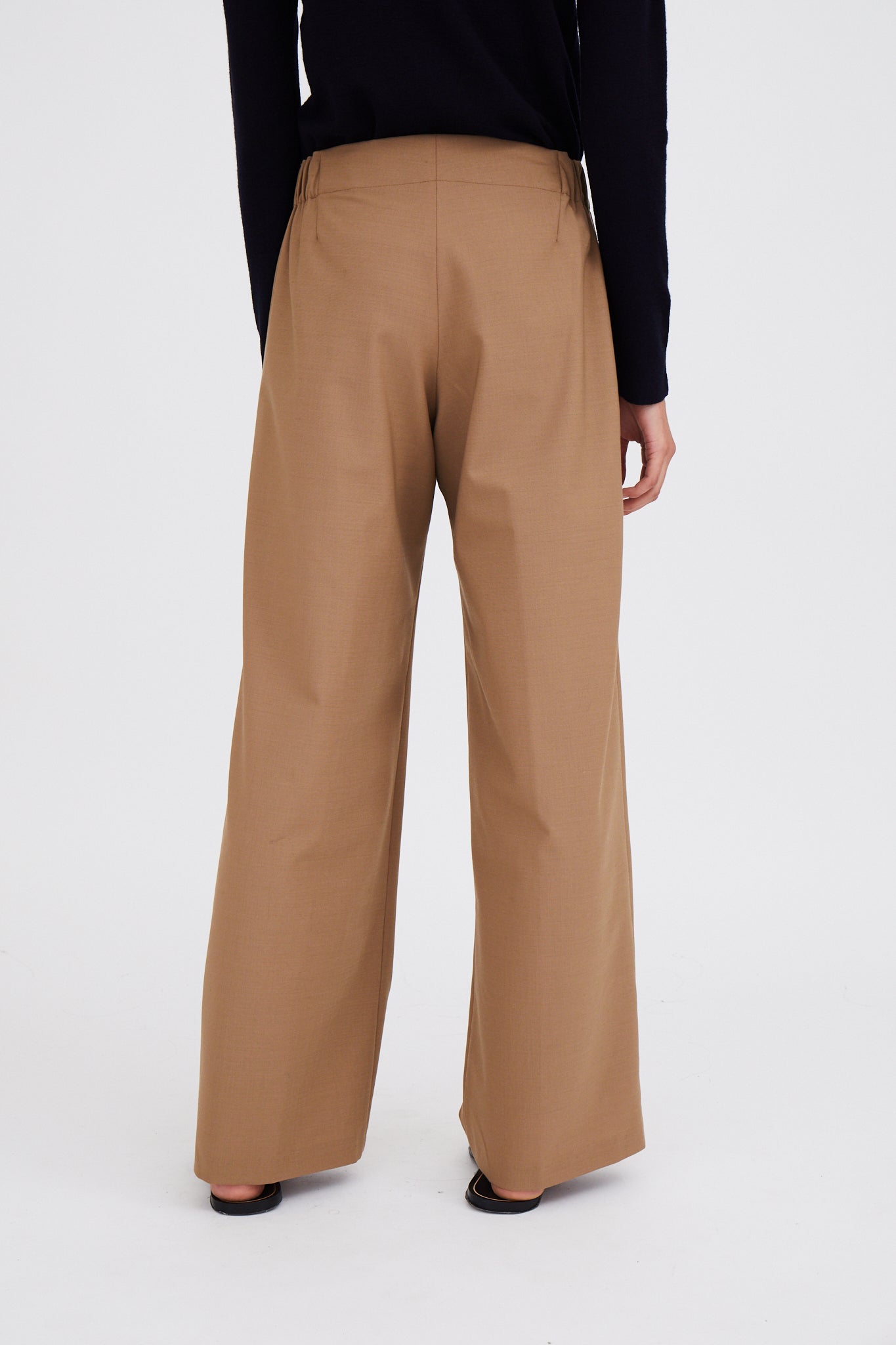 ARIA PANT IN FINE ITALIAN WOOL BLEND