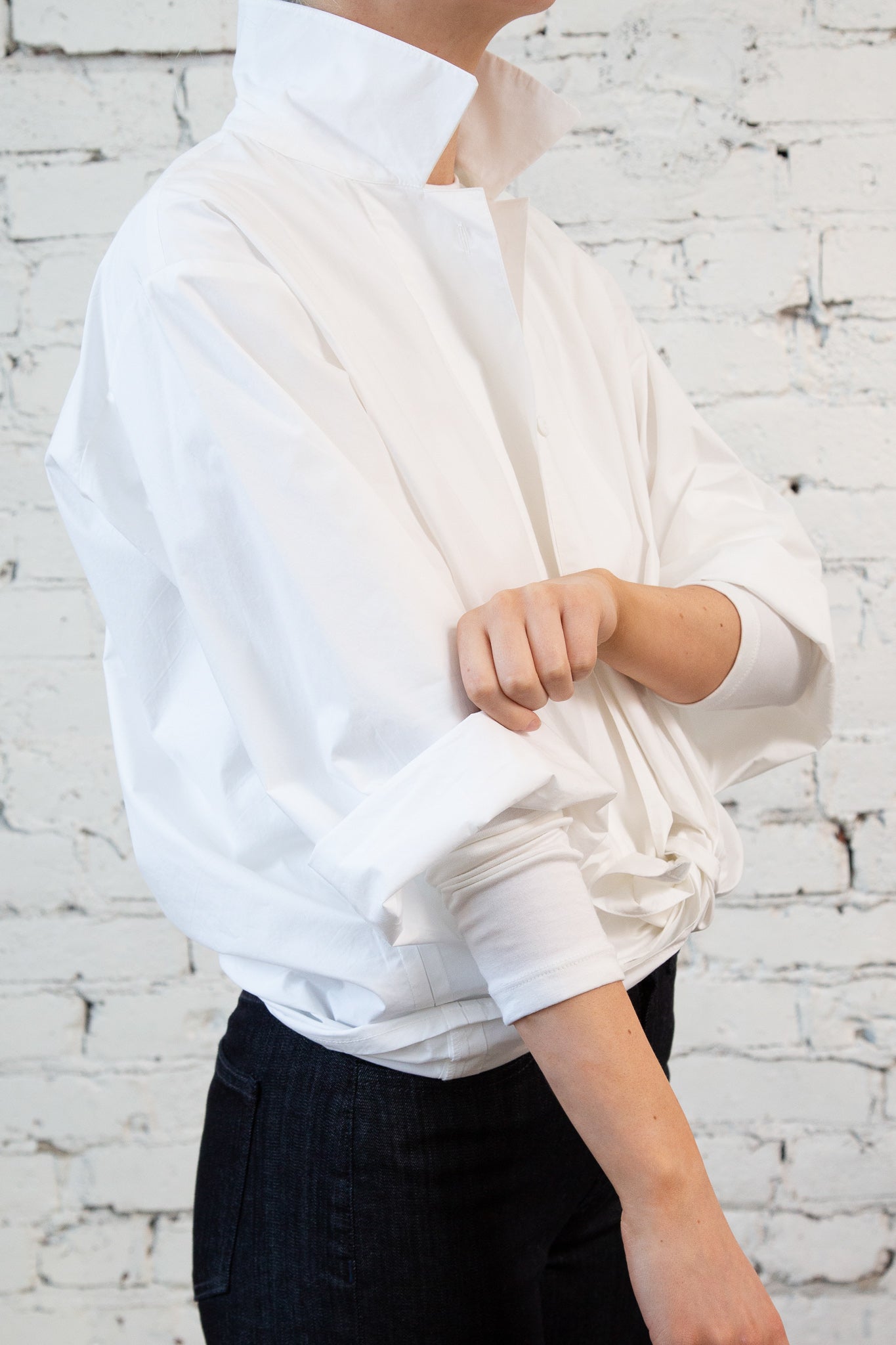 LILIAN SHIRT IN ITALIAN POPLIN