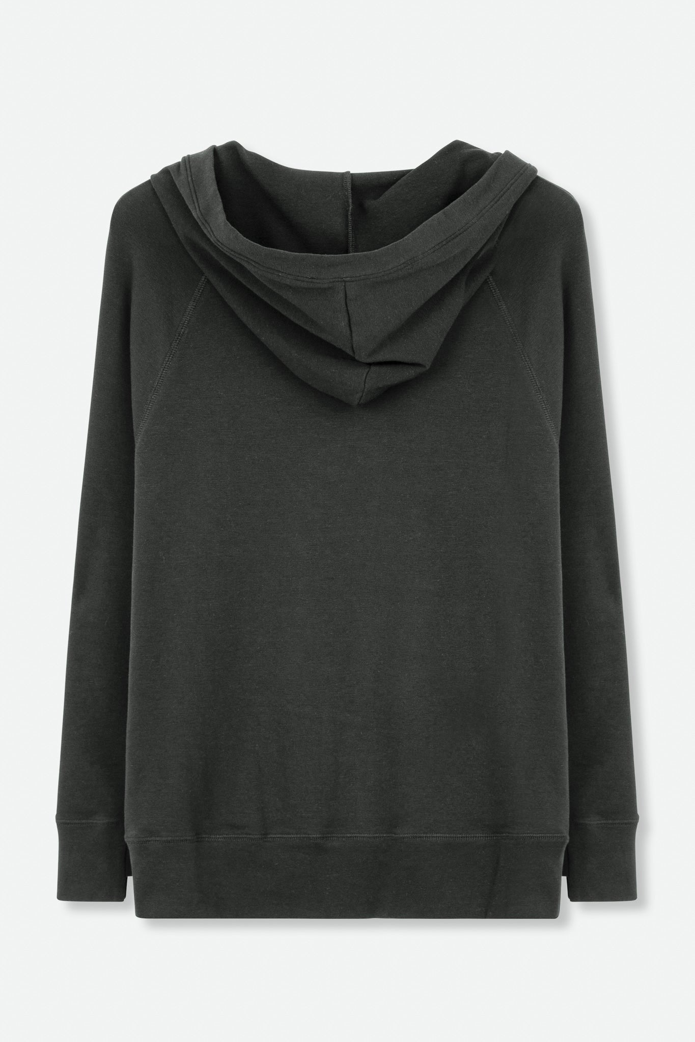 ADDY HOODY IN PIMA COTTON STRETCH CINDER - Jarbo