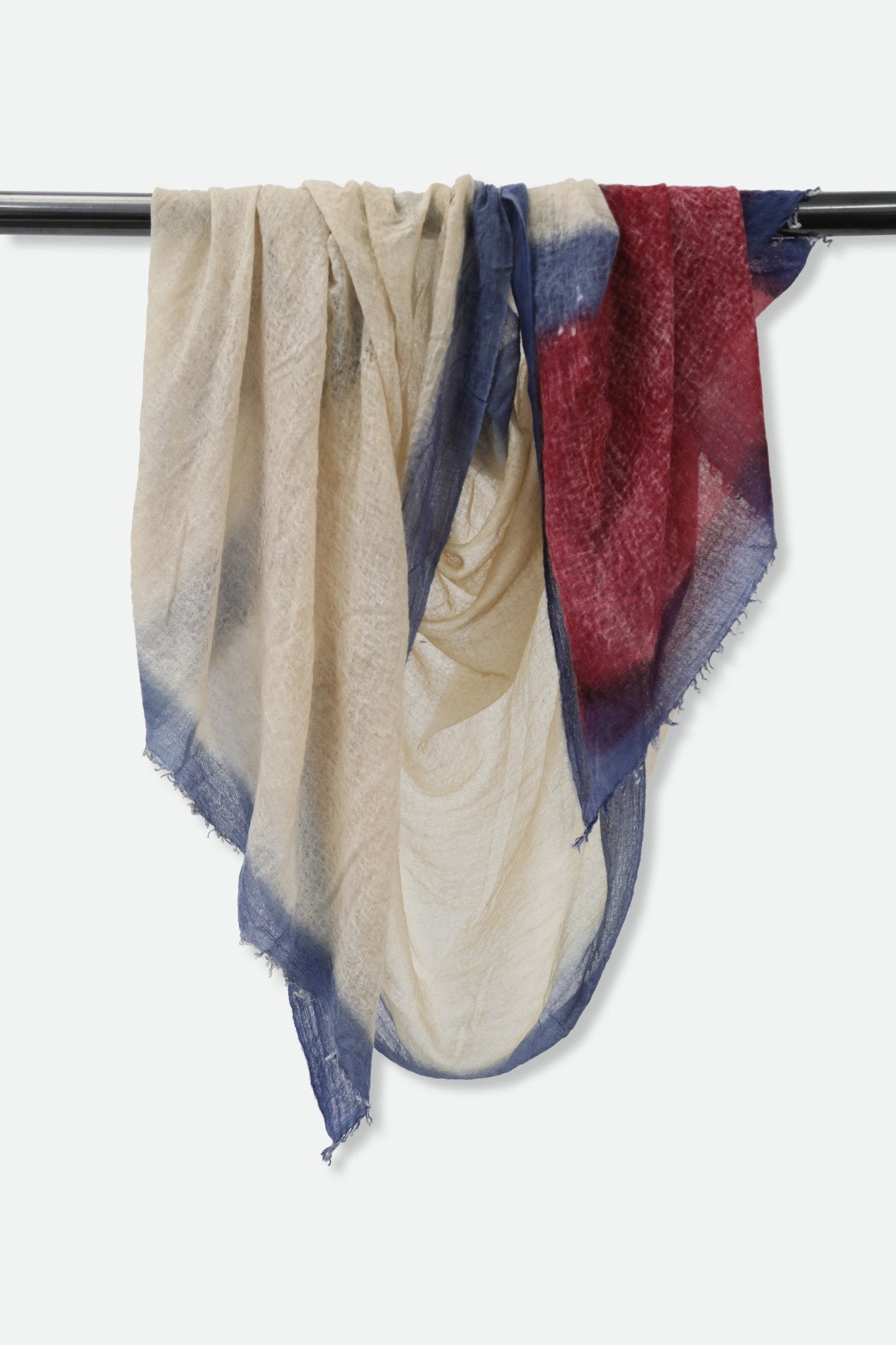 AMERICANA SCARF IN HAND DYED CASHMERE - Jarbo