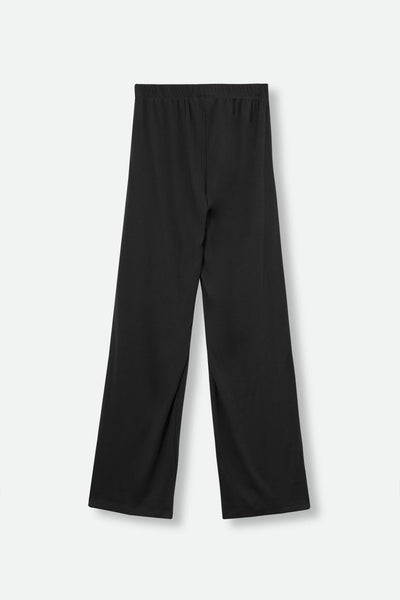 ANKLE LOUNGE PANT IN PIMA COTTON IN BLACK