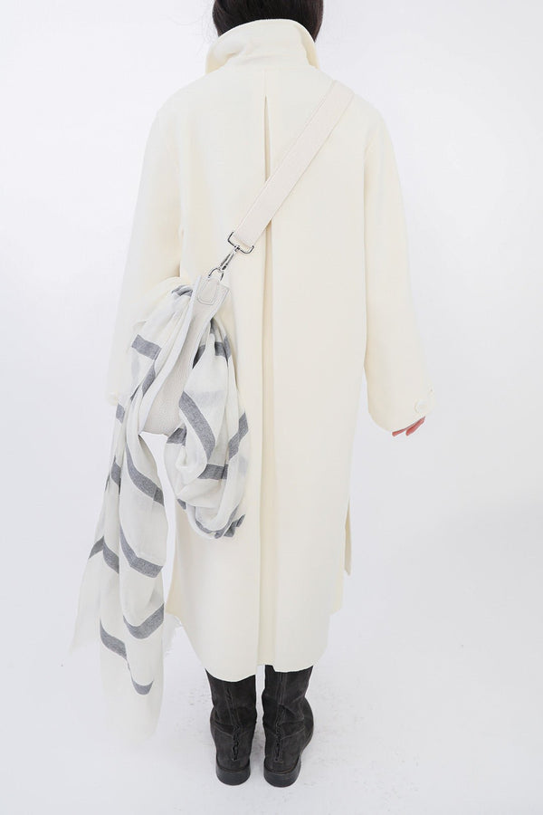 BLYTHE LONG COAT IN DOUBLE-FACE CASHMERE WOOL - Jarbo