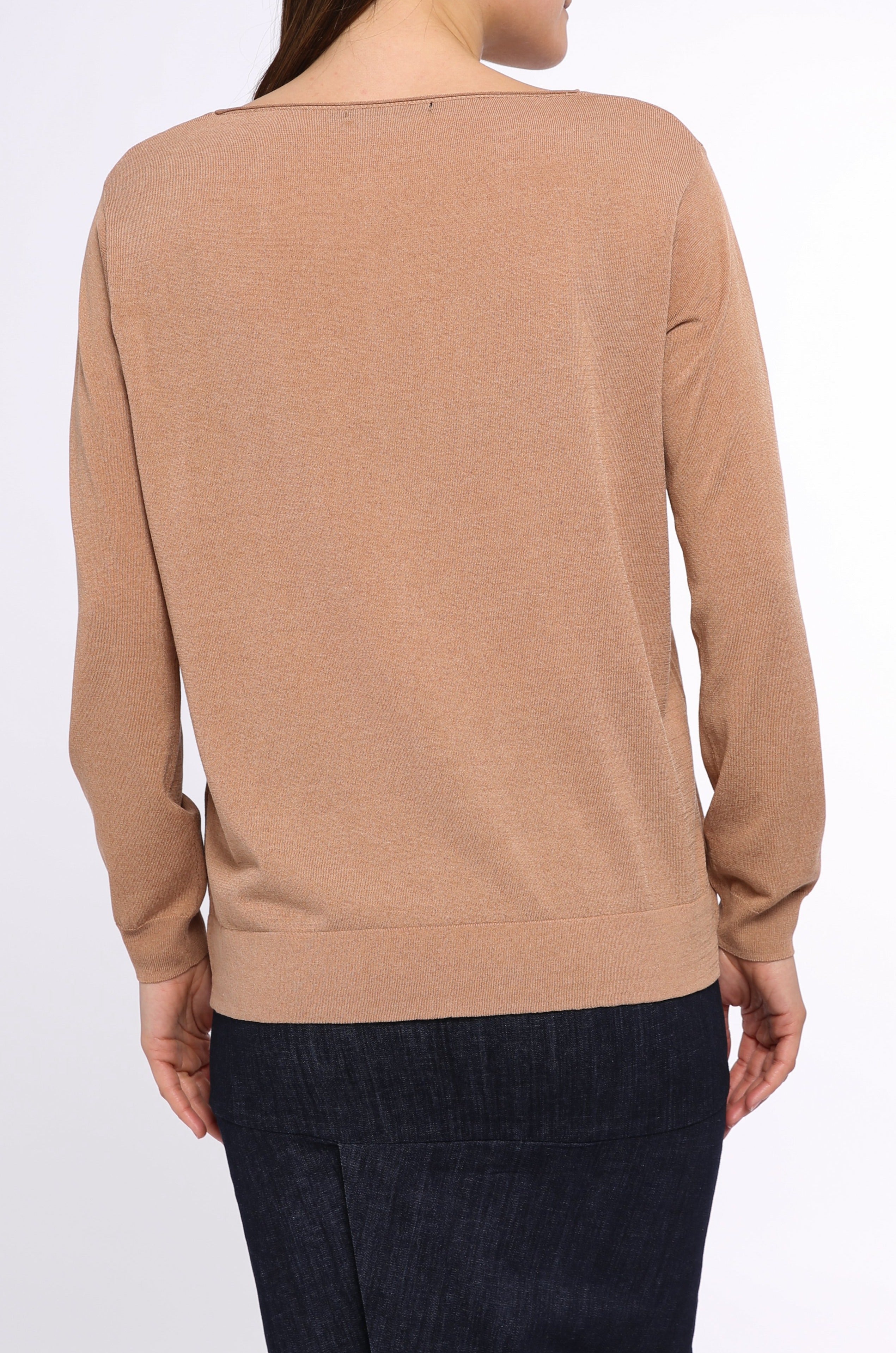 BOYFRIEND PULLOVER IN HIGH TWIST COTTON - Jarbo