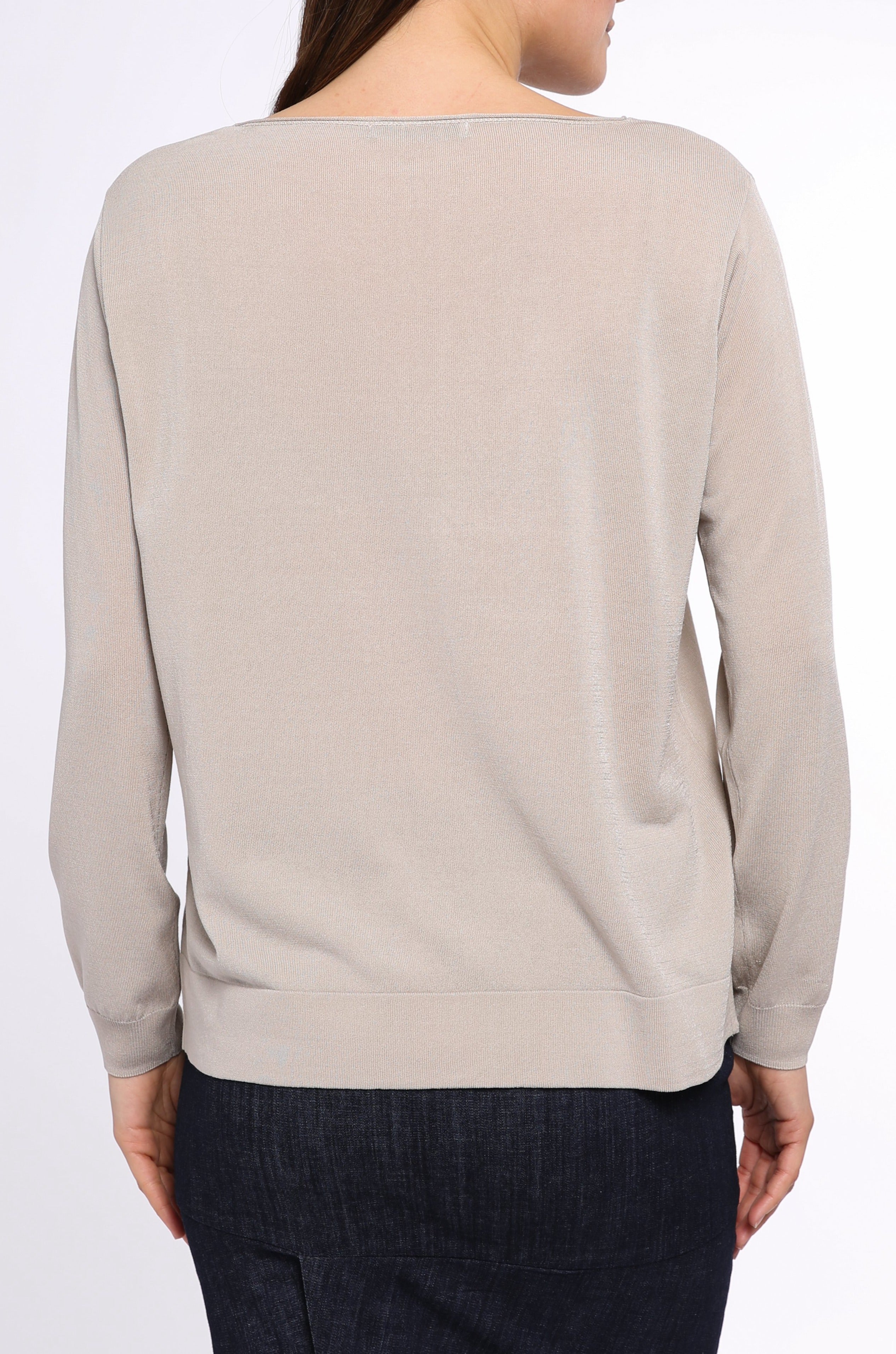 BOYFRIEND PULLOVER IN HIGH TWIST COTTON - Jarbo