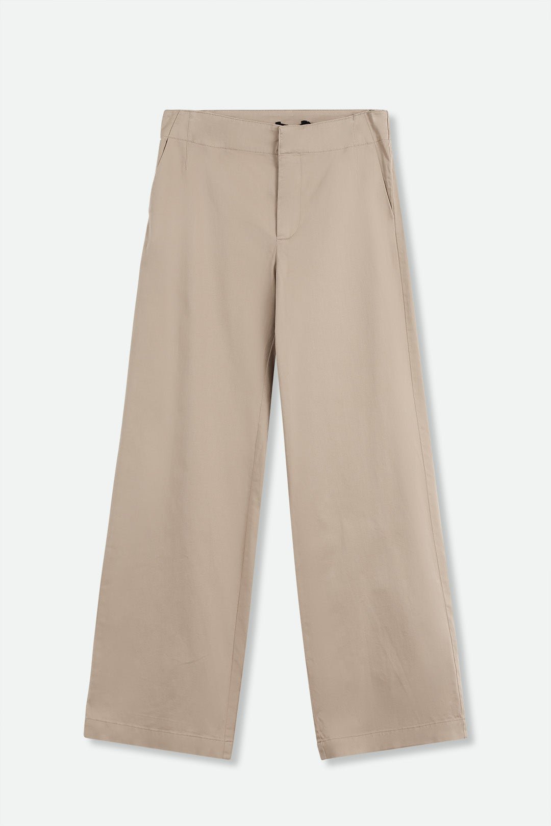 CARA PANT IN ITALIAN BRUSHED COTTON SATEEN - Jarbo