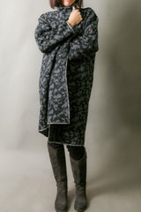 Carlie Coat in Reversible Wool - Jarbo