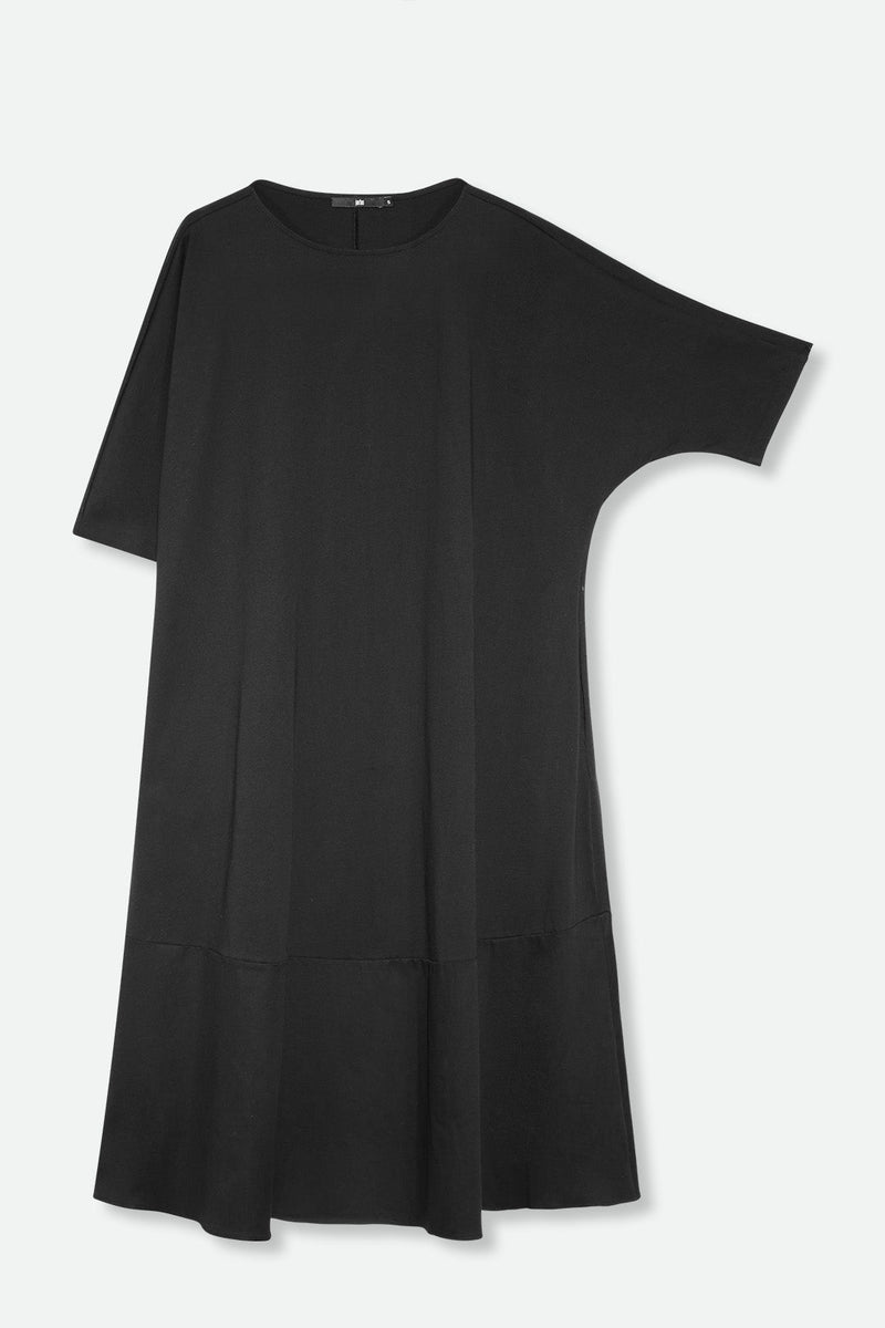 DAVINA MAXI DRESS IN ITALIAN JERSEY AND POPLIN COTTON – Jarbo