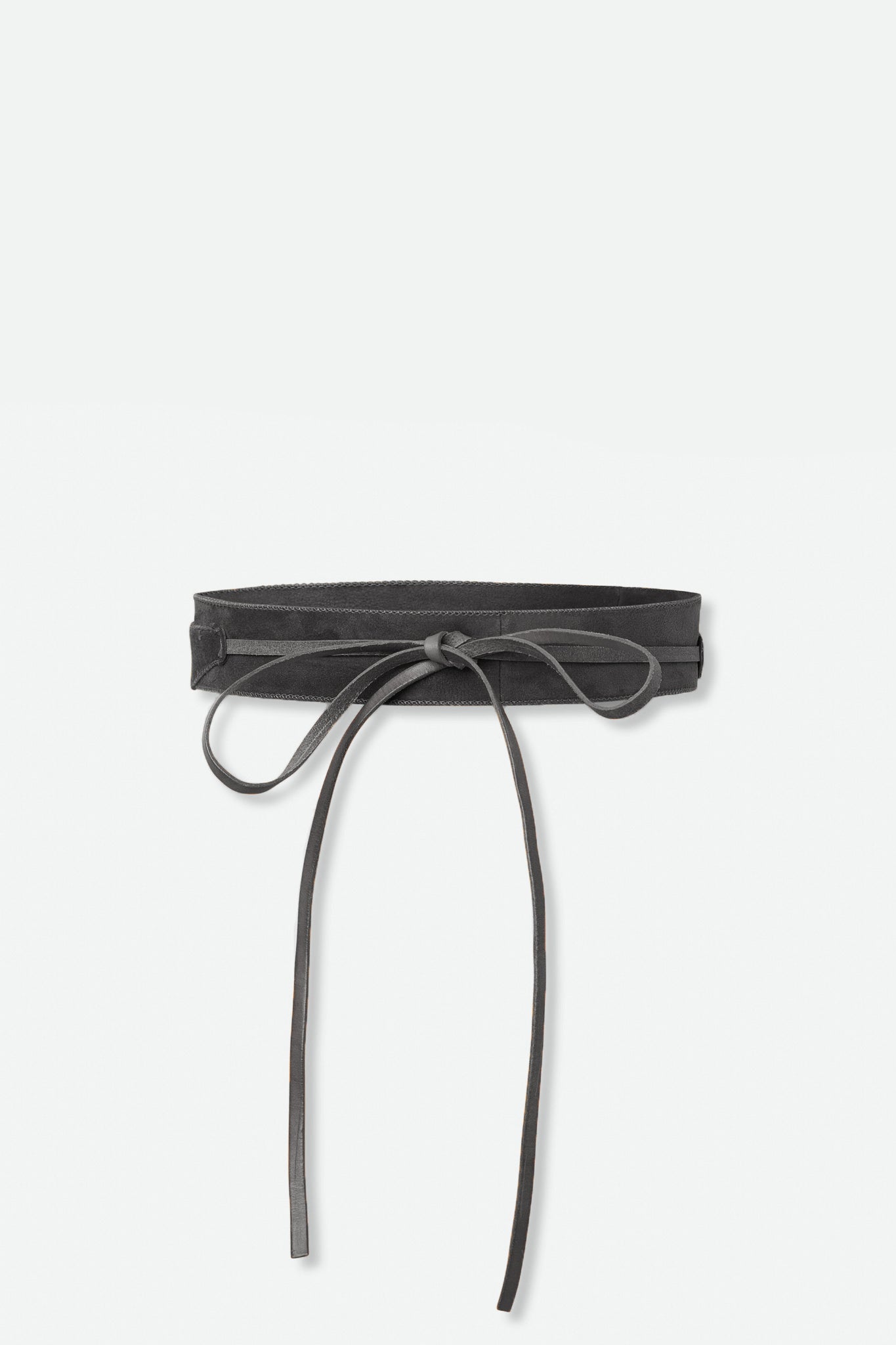 DAVOLI ITALIAN LEATHER AND SUEDE WRAP BELT - Jarbo