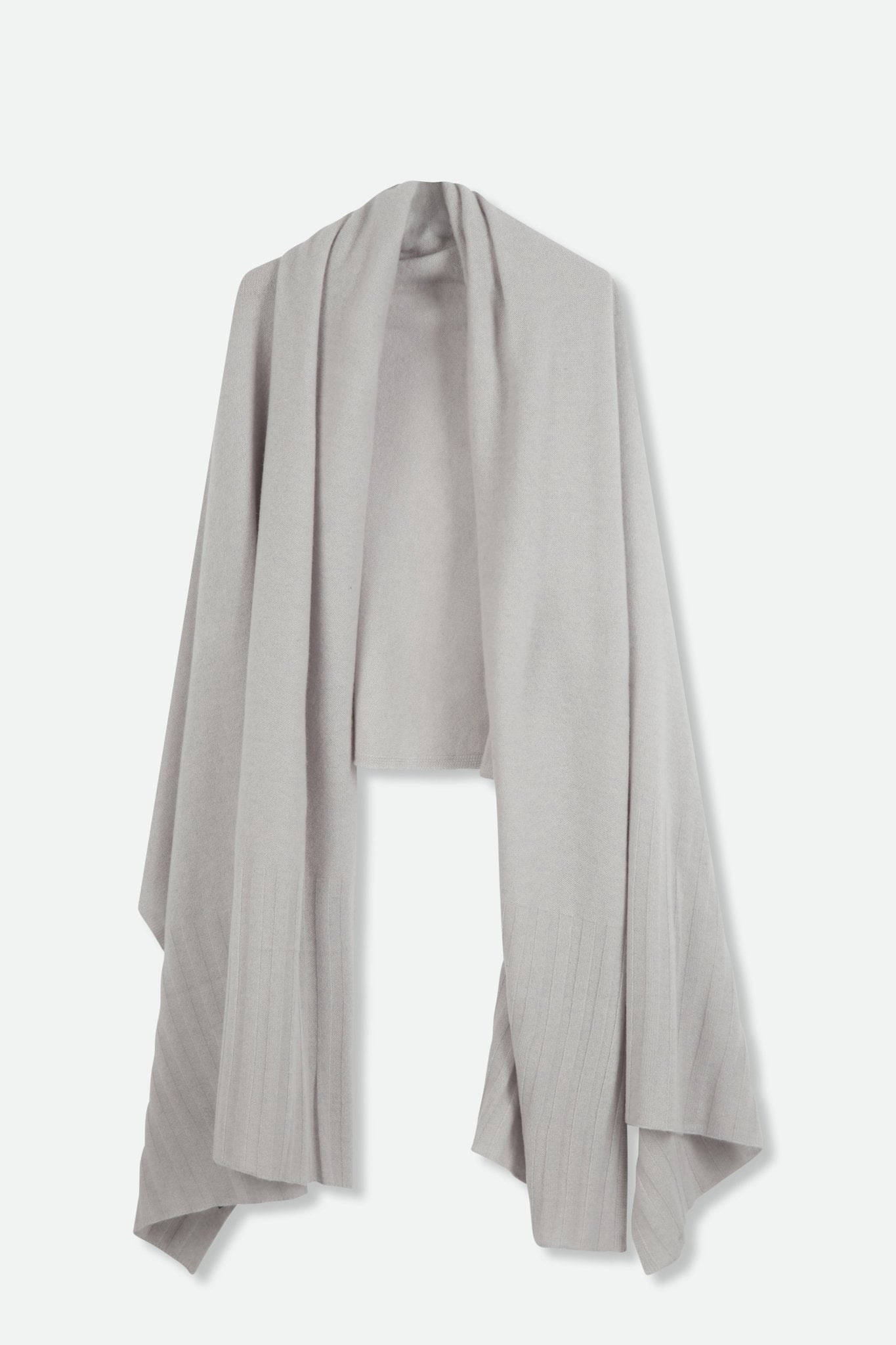Pure Cashmere Wrap-Double Faced - Cashmere & Pearls PRY