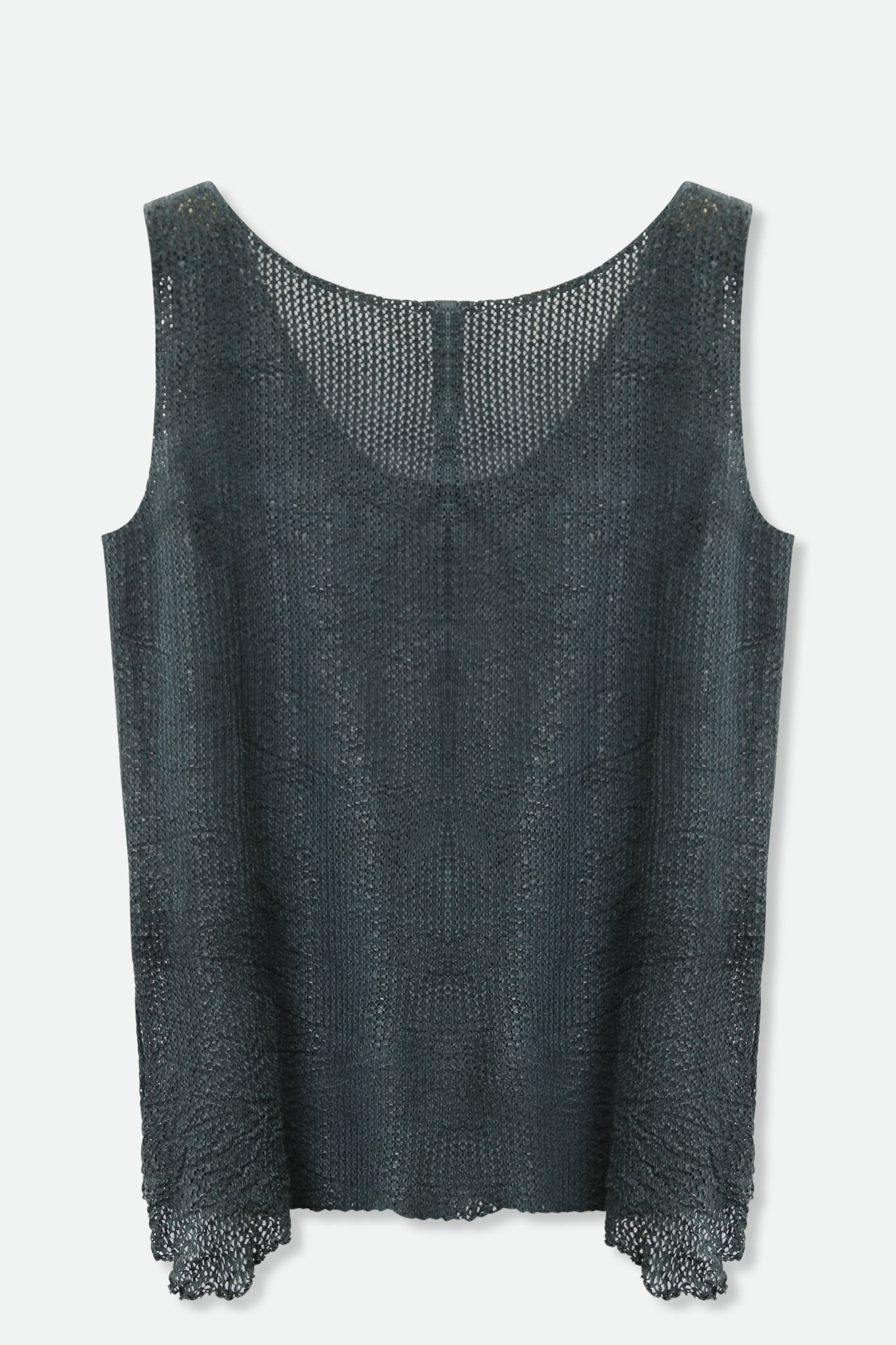 KYA PERFORATED LEATHER TANK TOP - Jarbo