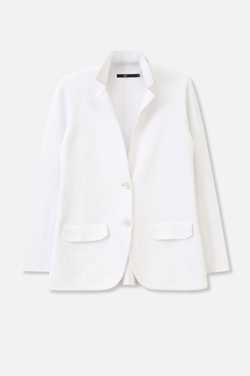 LENNOX PIMA COTTON KNIT BLAZER