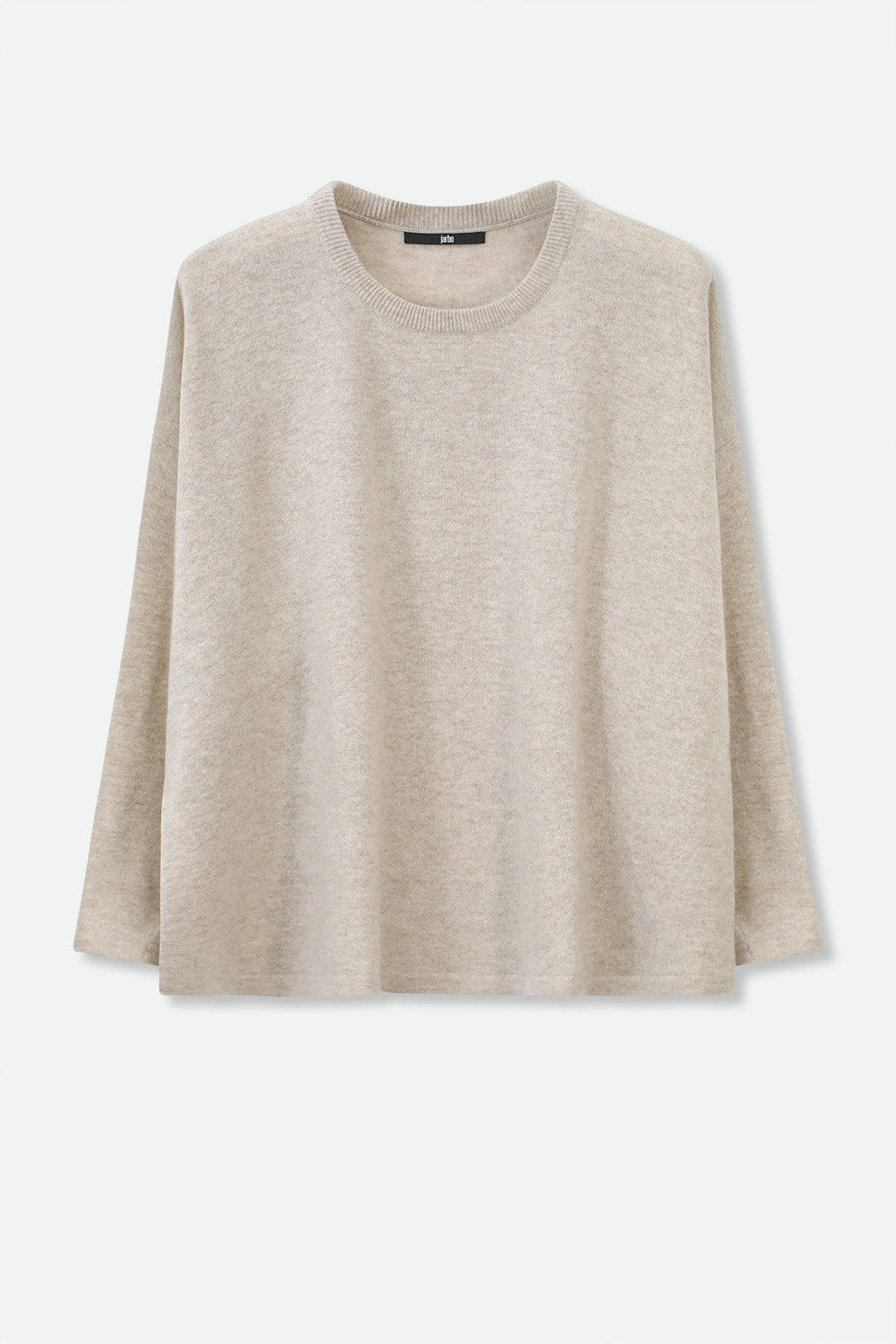 MARLOW OVERSIZED BOXY CREW IN CASHMERE BLEND - Jarbo