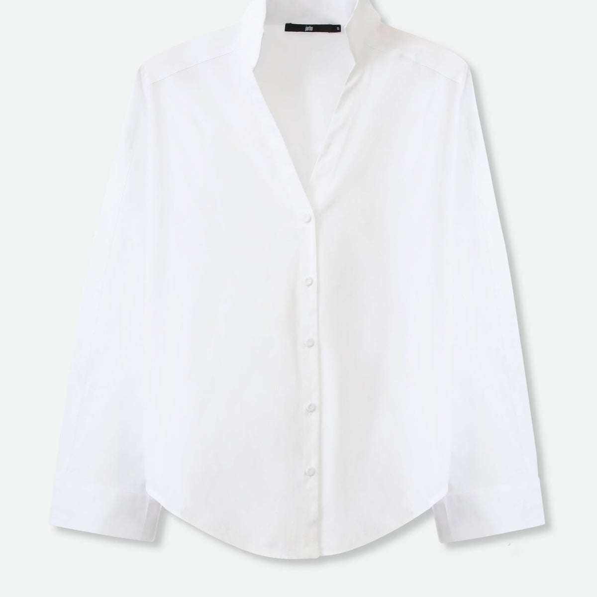 MARY DOLMAN SHIRT IN ITALIAN COTTON STRETCH