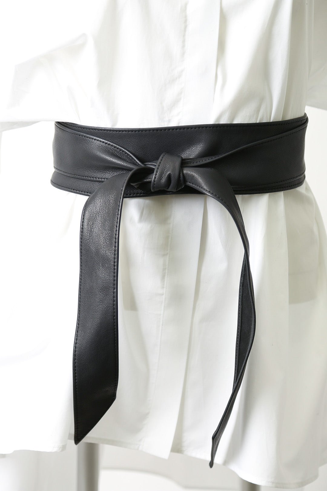 MATINO KIMONO BELT IN LEATHER OR SUEDE - Jarbo