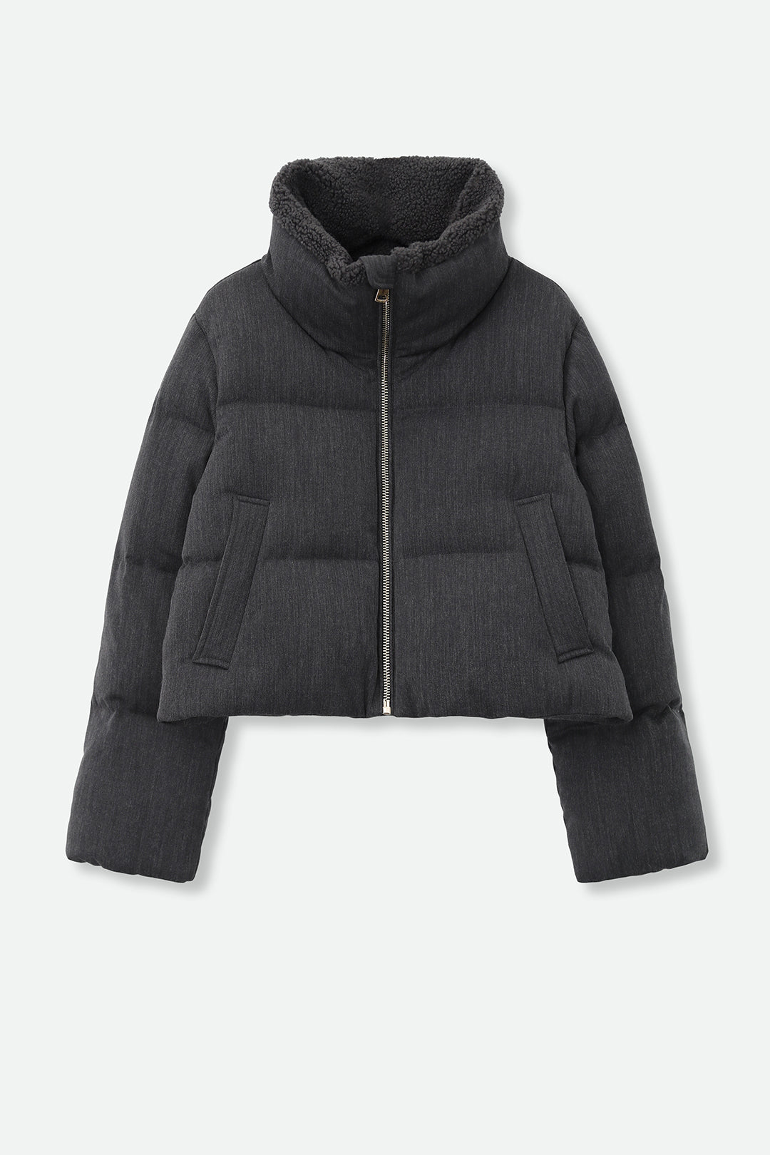 MERIBEL CROPPED COAT IN GOOSE DOWN - Jarbo