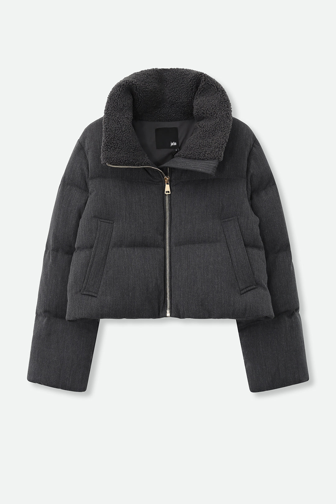 MERIBEL CROPPED COAT IN GOOSE DOWN - Jarbo