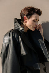 MOTO IN FRENCH LEATHER - PRE-ORDER AVAILABLE - Jarbo
