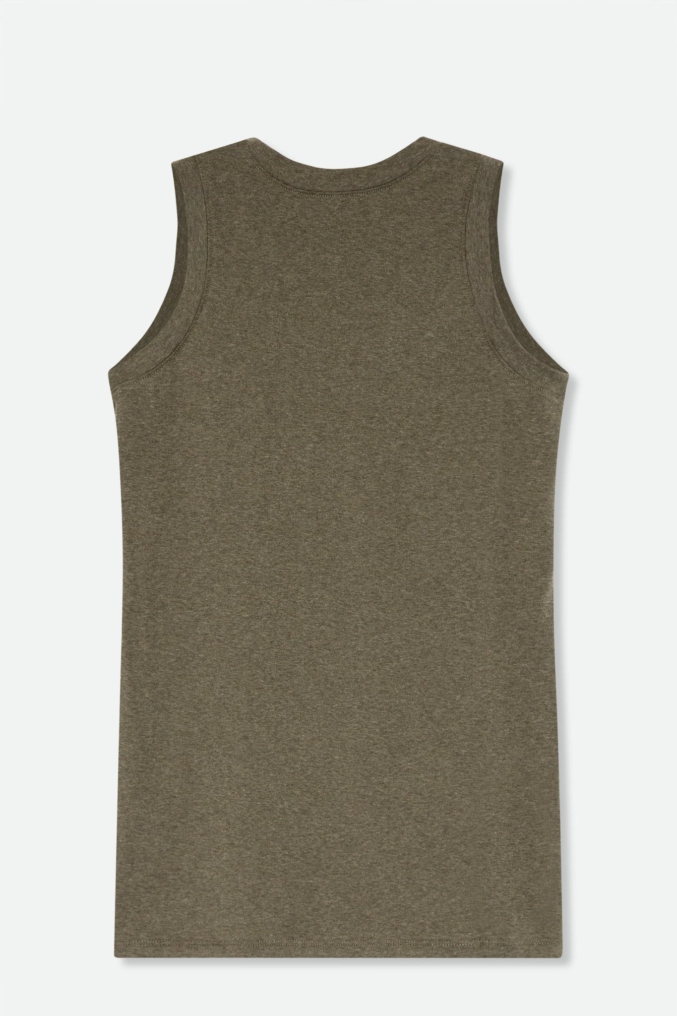 MUSCLE TANK IN HEATHERED PIMA STRETCH - Jarbo