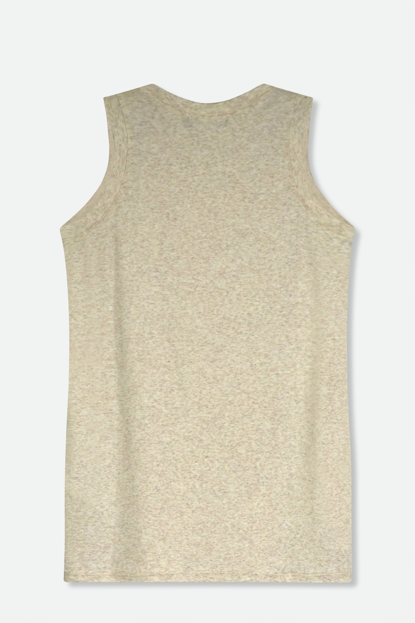 MUSCLE TANK IN HEATHERED PIMA STRETCH - Jarbo