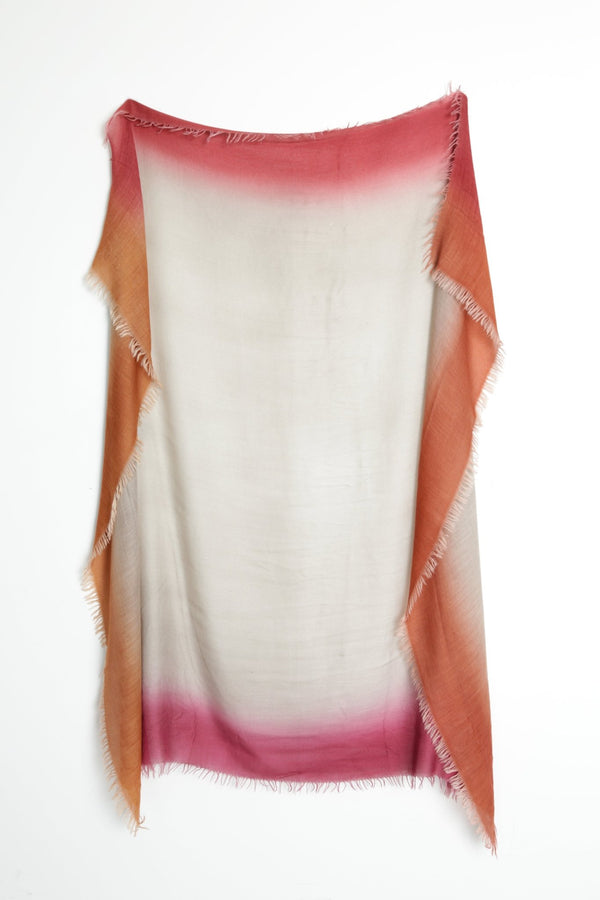 NAXOS HAND-DYED SCARF IN ITALIAN CASHMERE - Jarbo