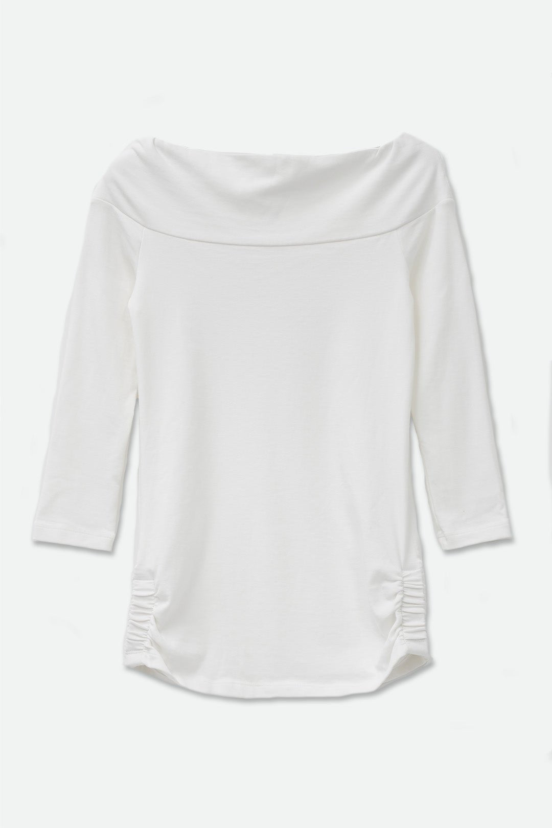 OFF SHOULDER TOP IN PIMA COTTON WITH STRETCH - Jarbo