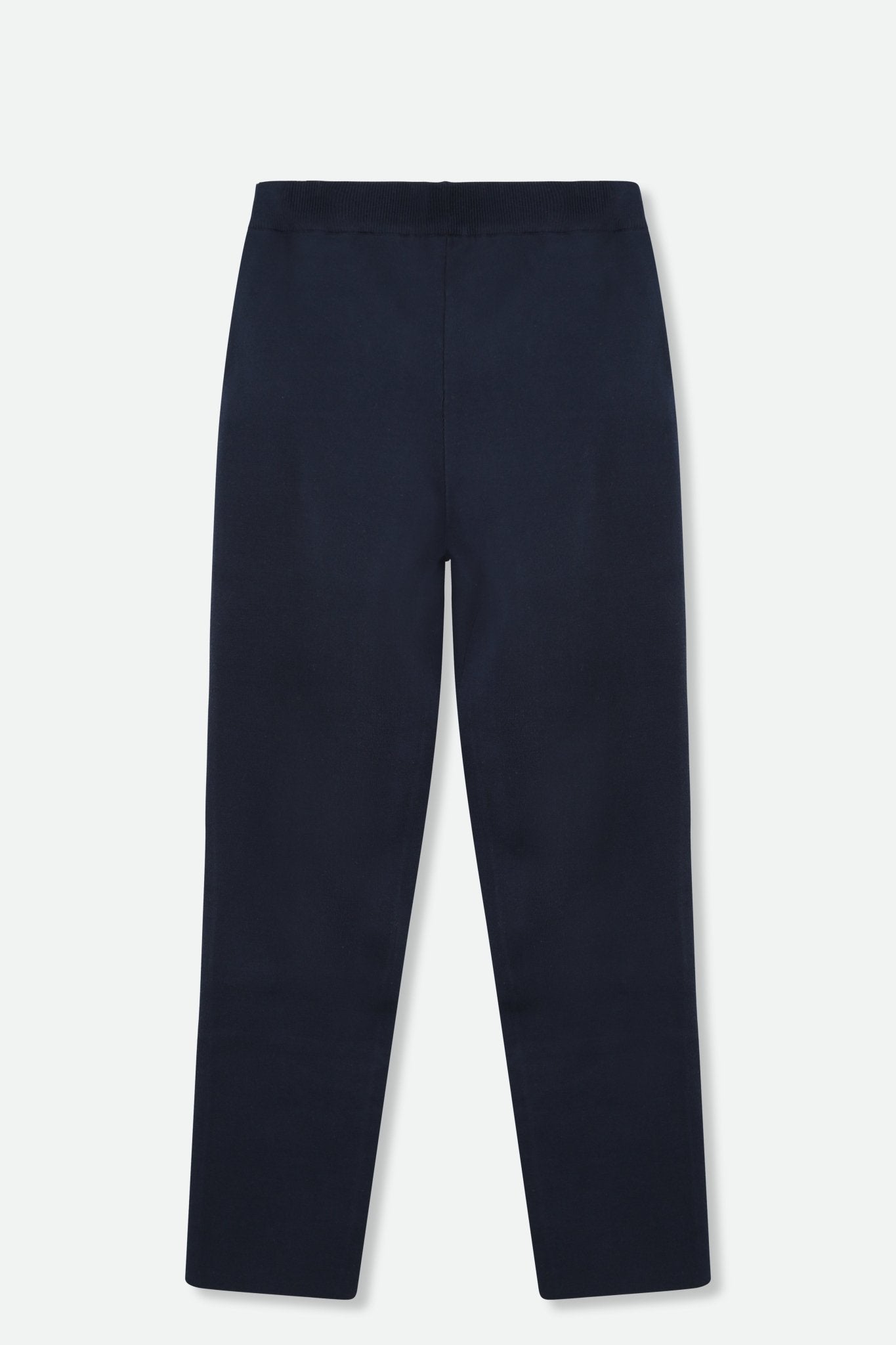 PAIGE PANT IN DOUBLE KNIT PIMA COTTON IN NAVY - Jarbo