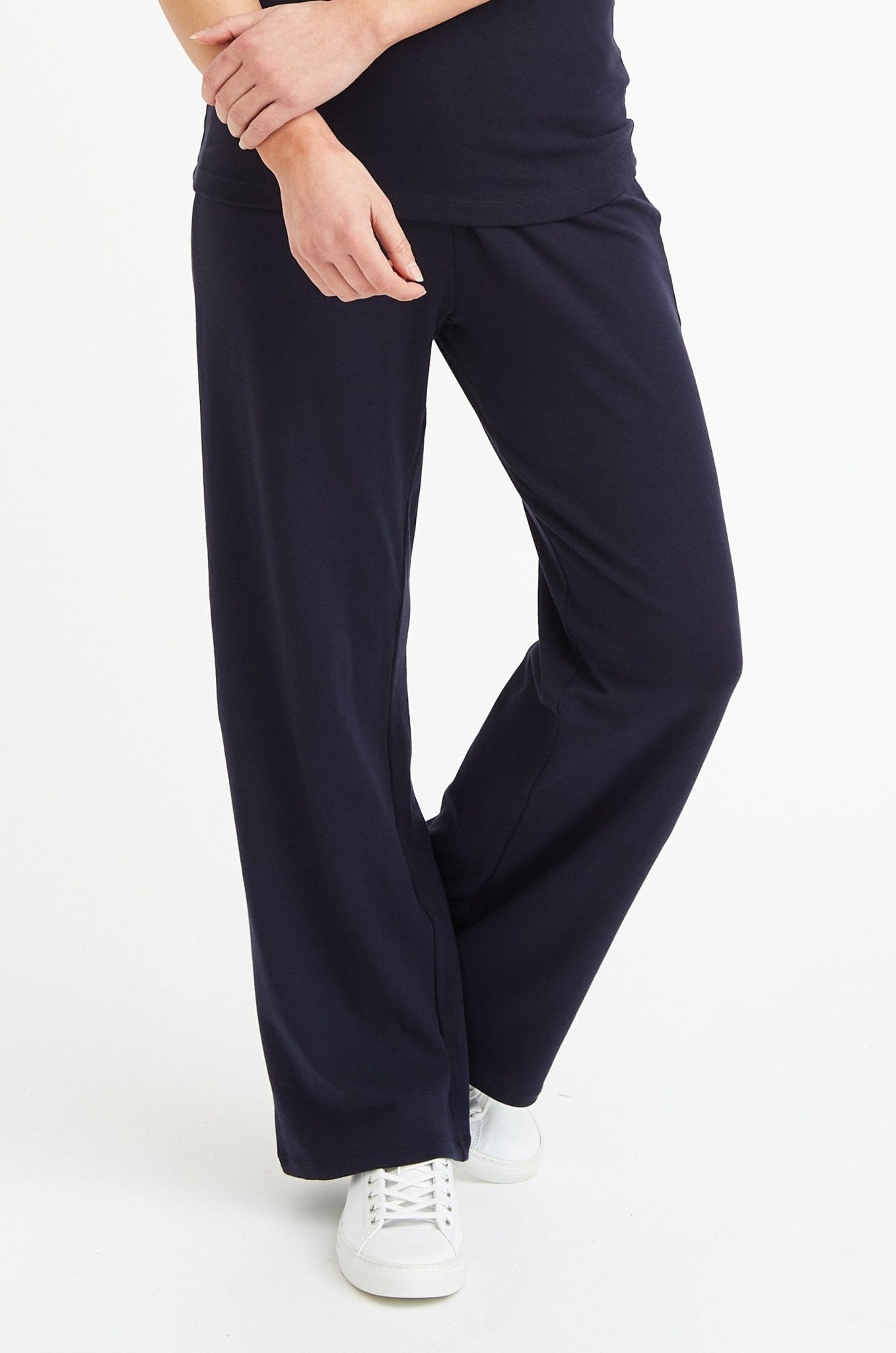 PALM PANT IN PIMA COTTON STRETCH - Jarbo