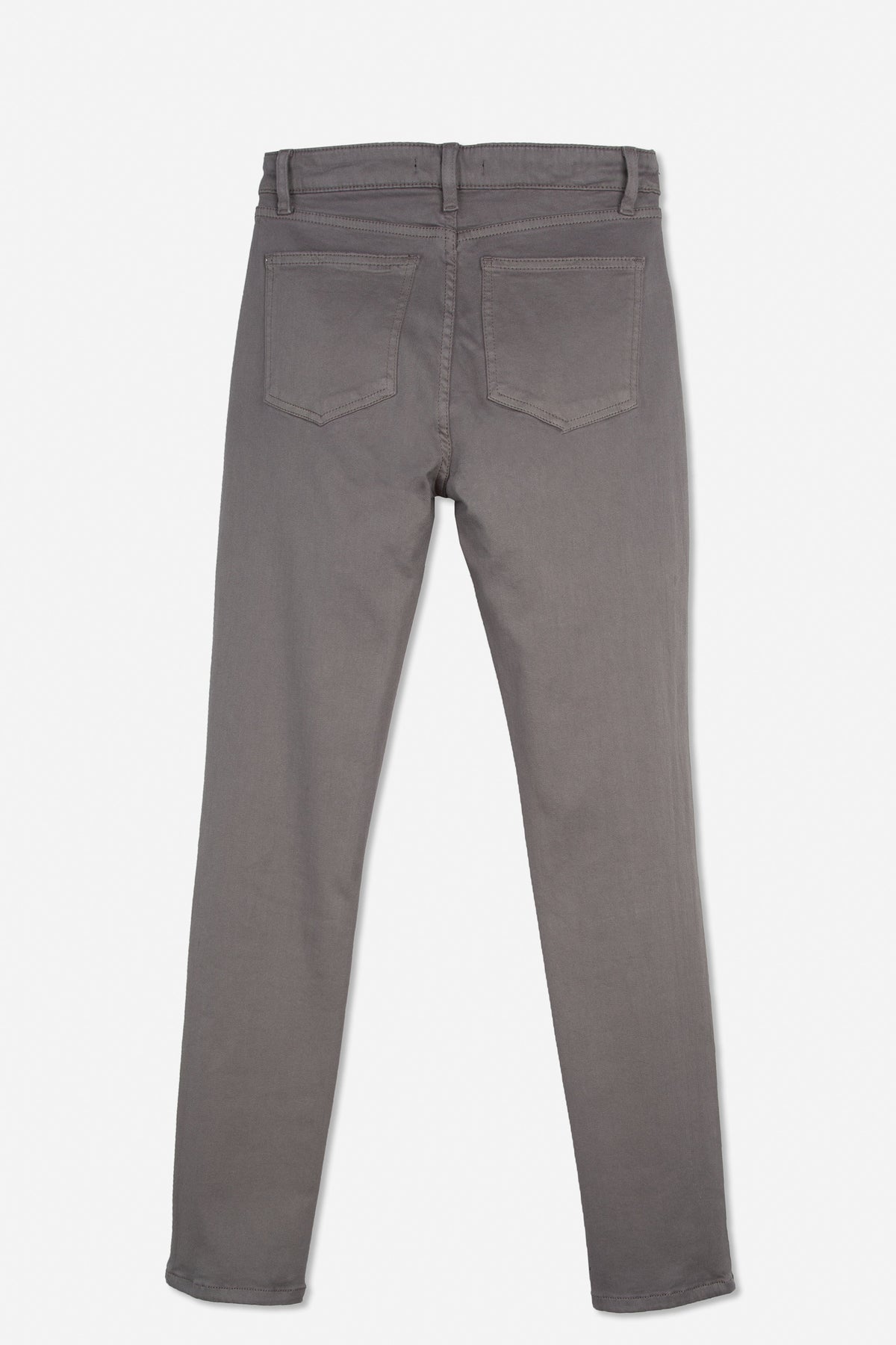 FIVE POCKET ANKLE LEGGING IN ITALIAN SUPER STRETCH DENIM DOVE GREY