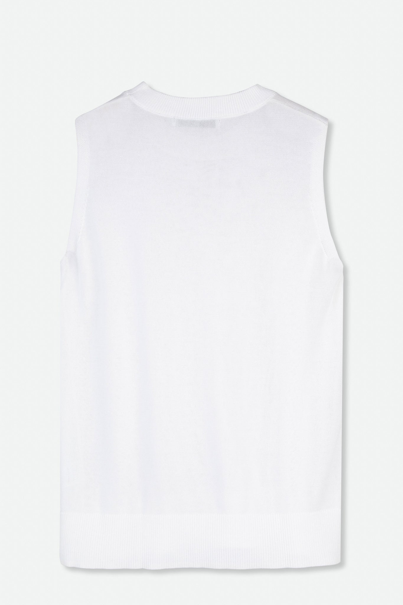 PERI SLEEVELESS TOP IN HIGH TWIST COTTON - Jarbo