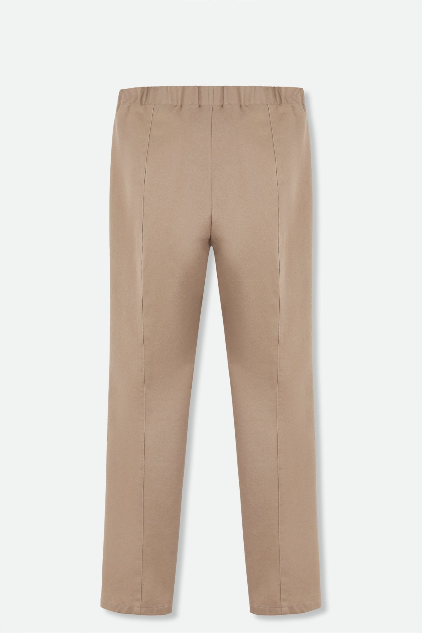 PERRYN PANT IN TECHNICAL COTTON STRETCH IN CACAO SAHARA - Jarbo