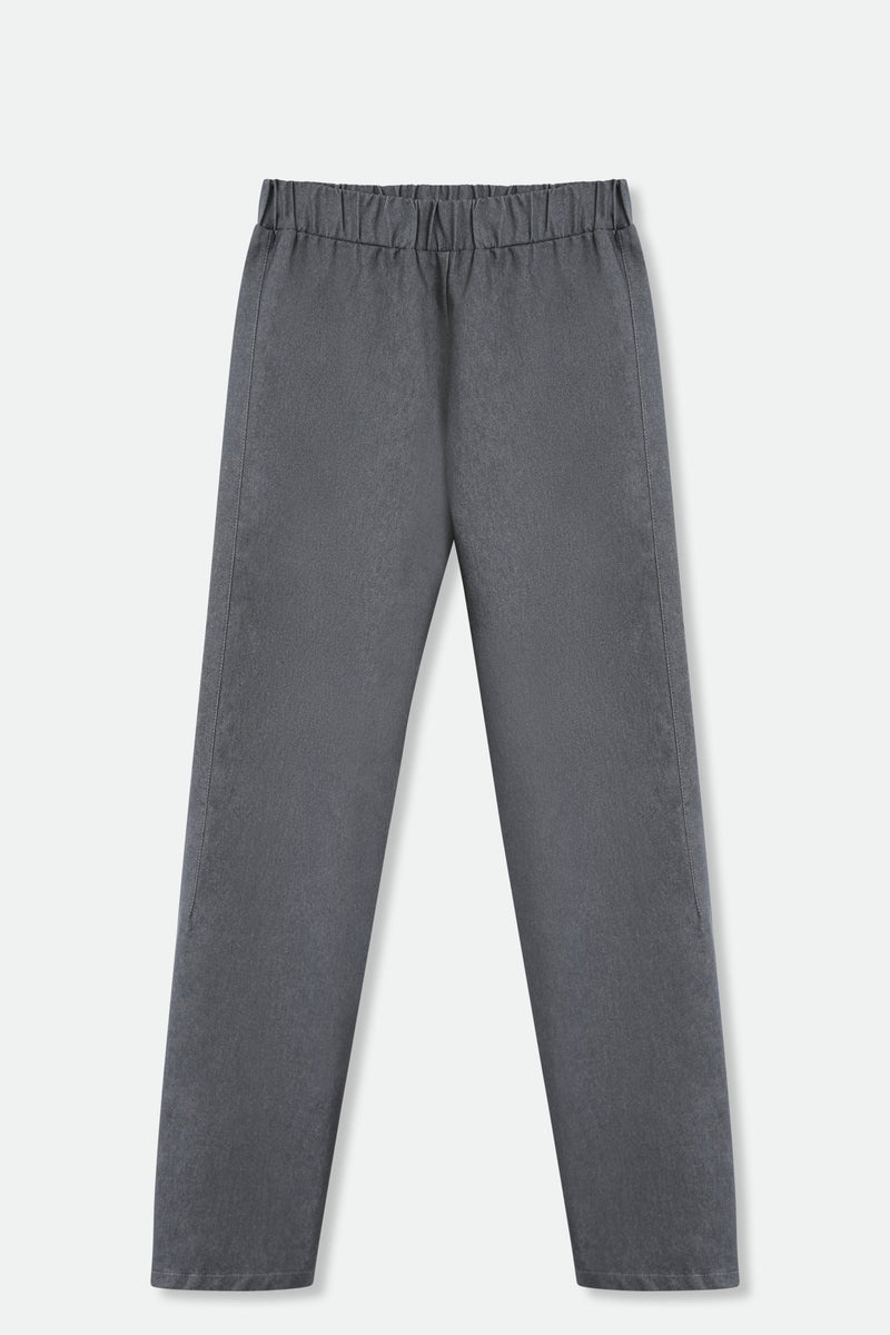 PERRYN PANT IN TECHNICAL COTTON STRETCH IN NAVY GREY - Jarbo